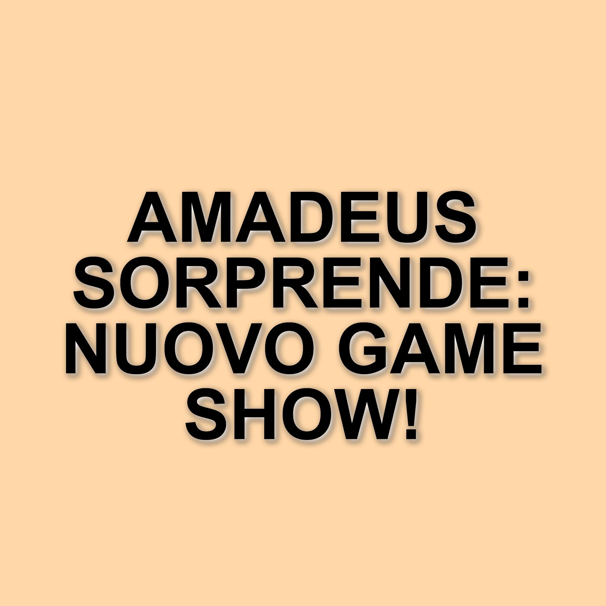 Amadeus svela la giuria del nuovo show in prima serata sul canale Nove