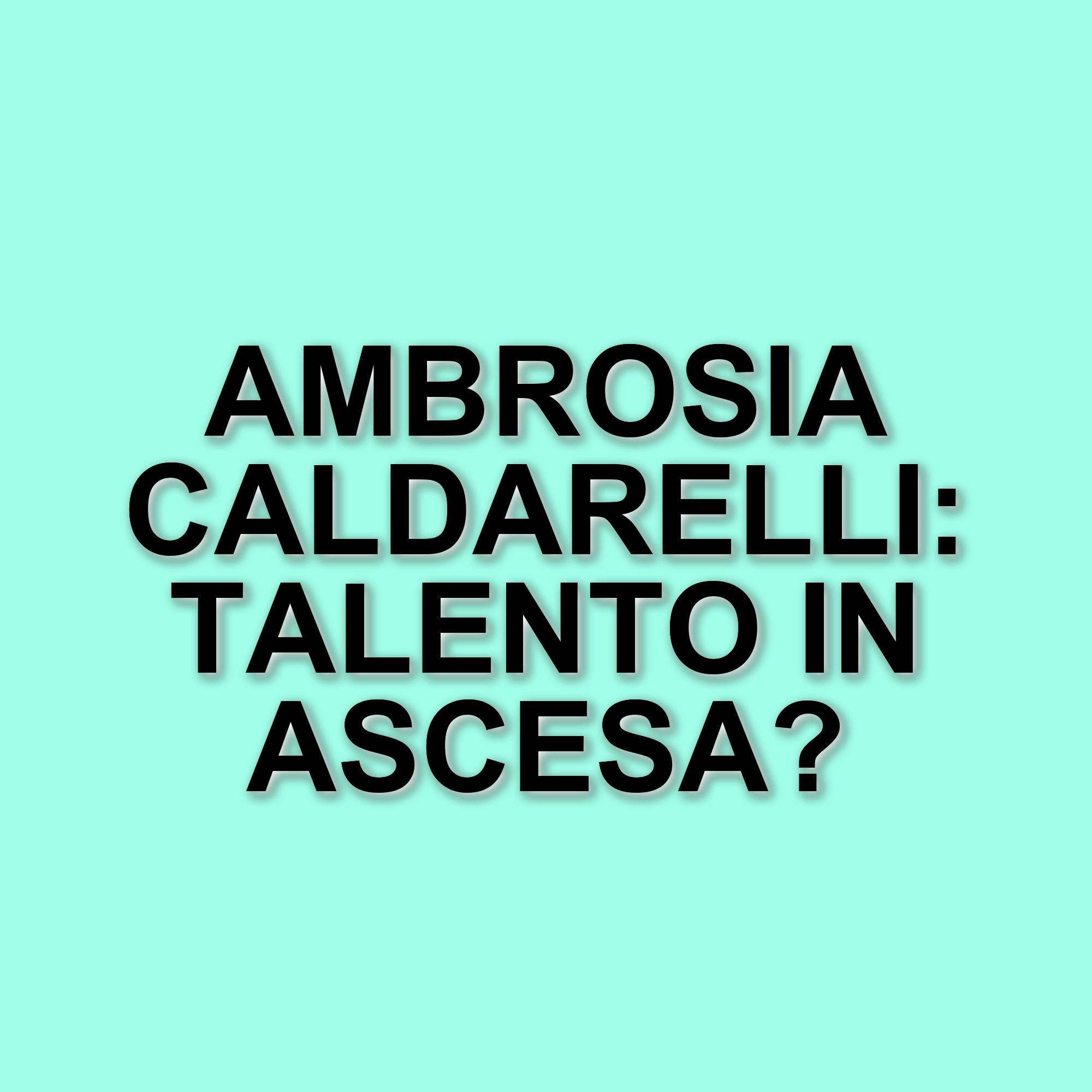 Ambrosia Caldarelli: la giovane attrice che conquista il pubblico con il suo talento in "Che Dio ci aiuti 8"