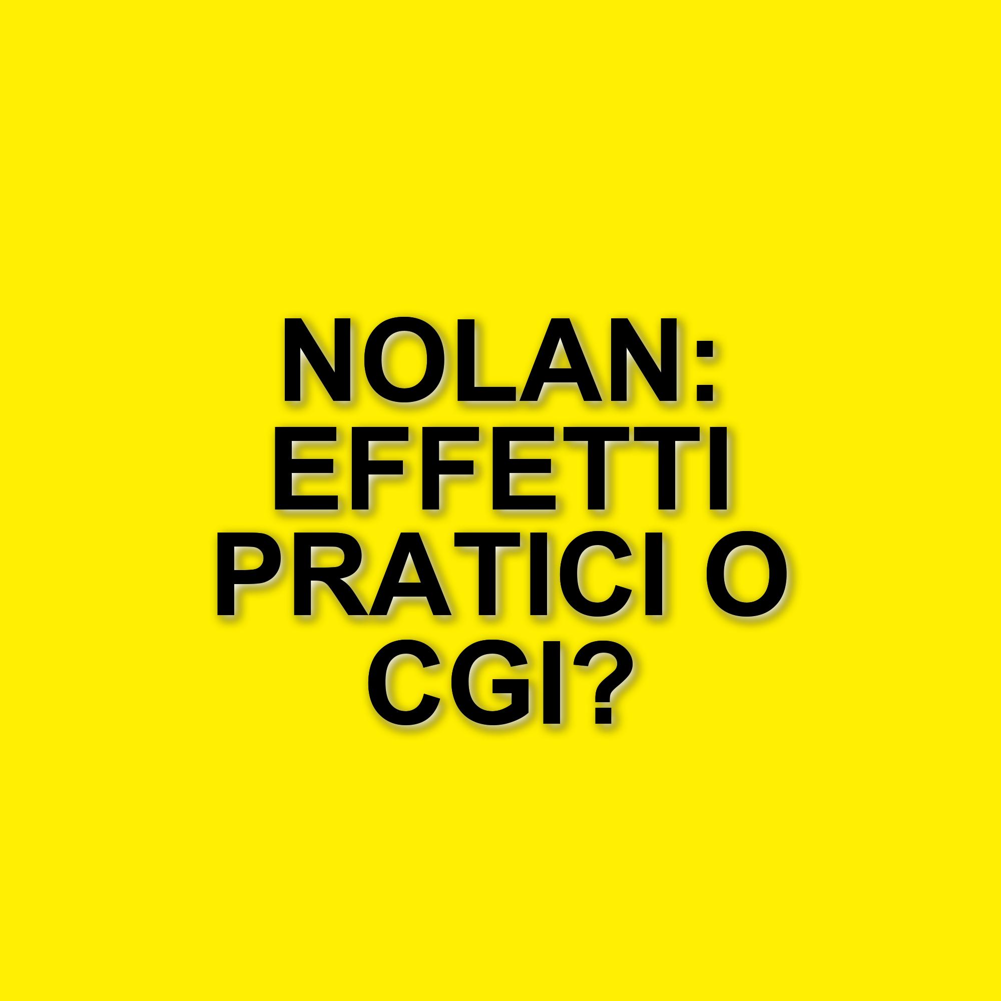 Christopher Nolan e l'uso limitato degli effetti speciali digitali nei suoi film