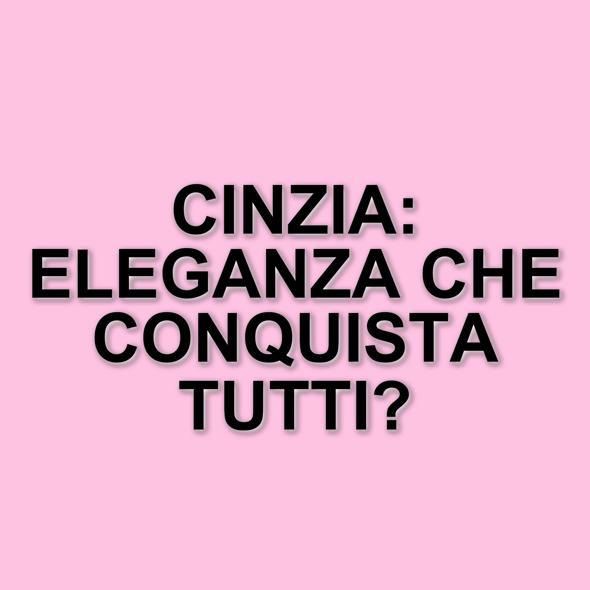 Cinzia, la dama elegante del Trono Over di Uomini e Donne: tutto quello che c'è da sapere