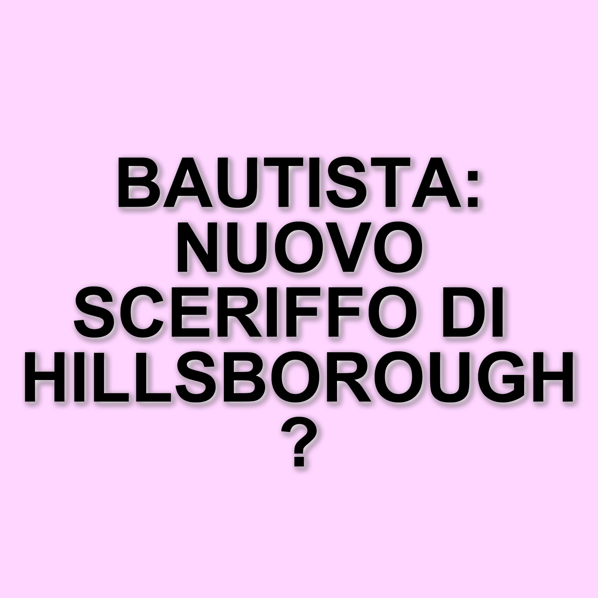 Dave Bautista: da wrestler a sceriffo onorario nella contea di Hillsborough, Florida