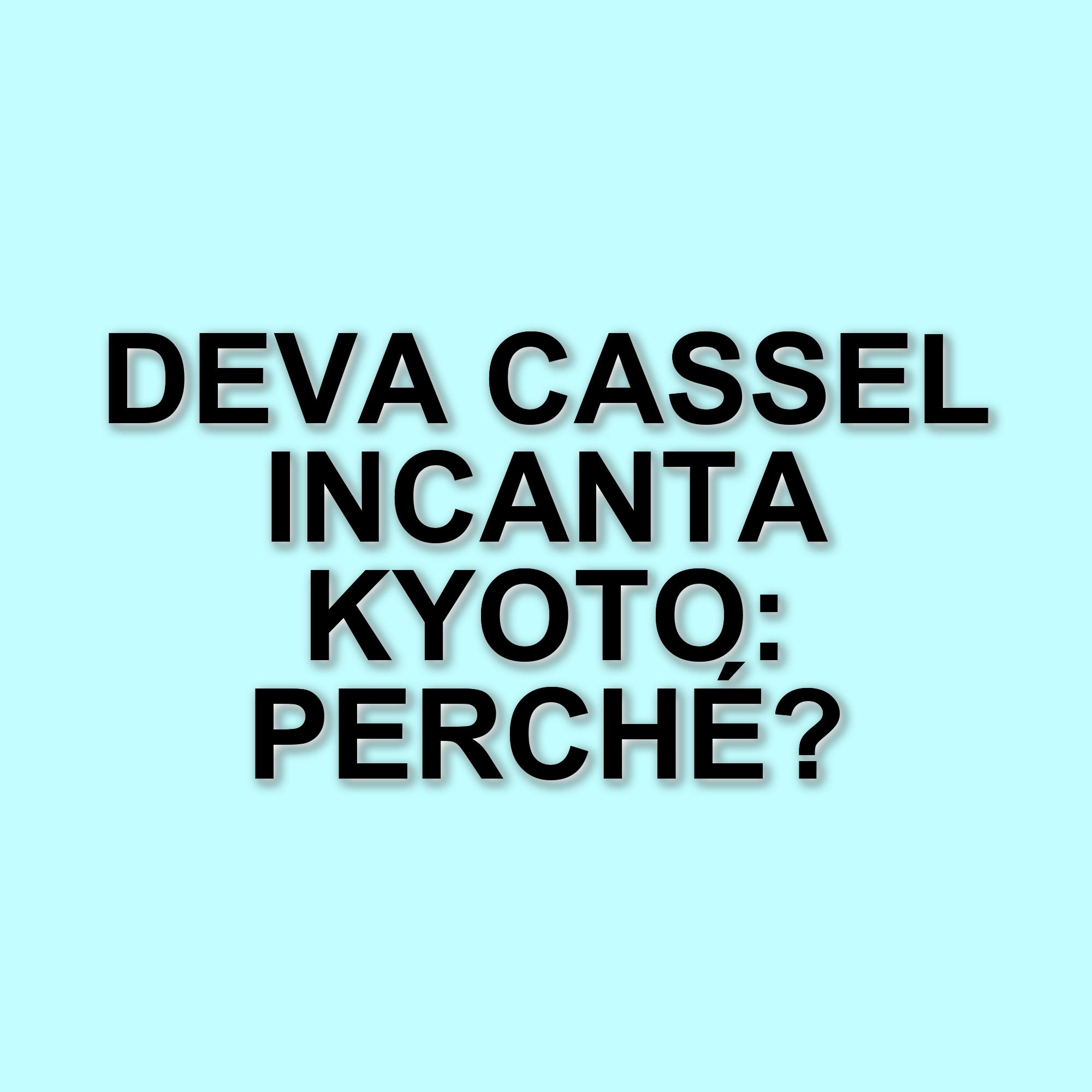 Deva Cassel incanta alla sfilata di Dior a Kyoto con un look ispirato alla cultura giapponese