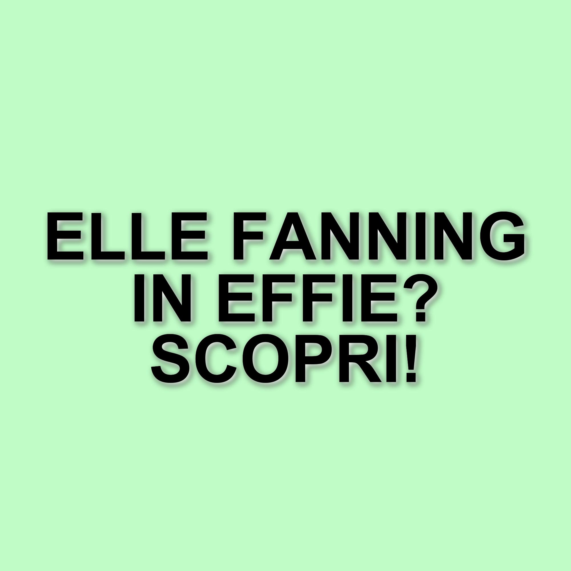 Elle Fanning potrebbe interpretare Effie Trinket nel prequel di Hunger Games