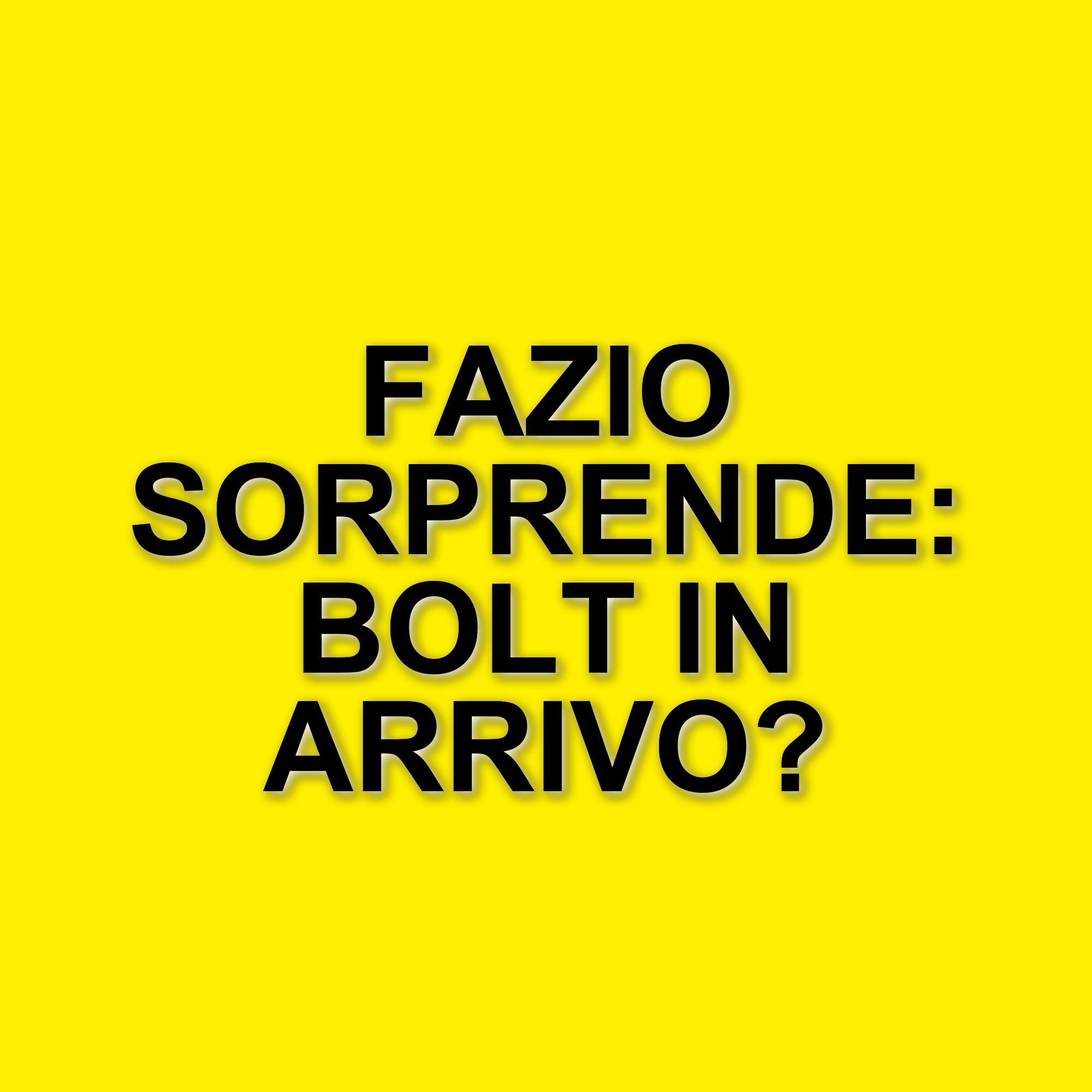 Che tempo che fa: Usain Bolt e Daniel Craig tra gli ospiti di punta del programma di Fabio Fazio