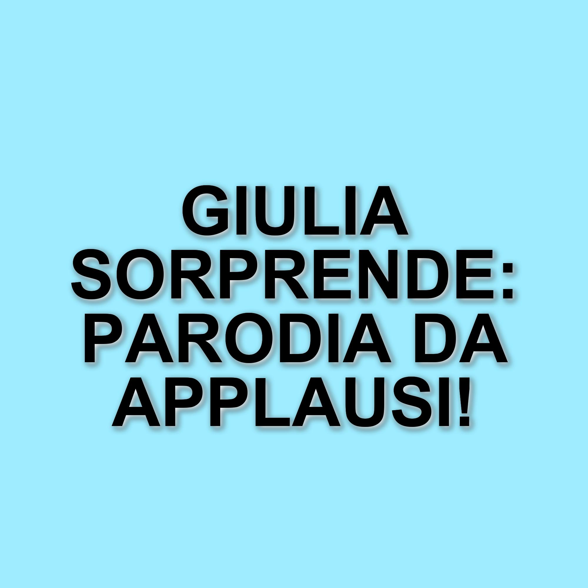 Giulia Vecchio debutta al 'Gialappashow' con una parodia di Monica Setta