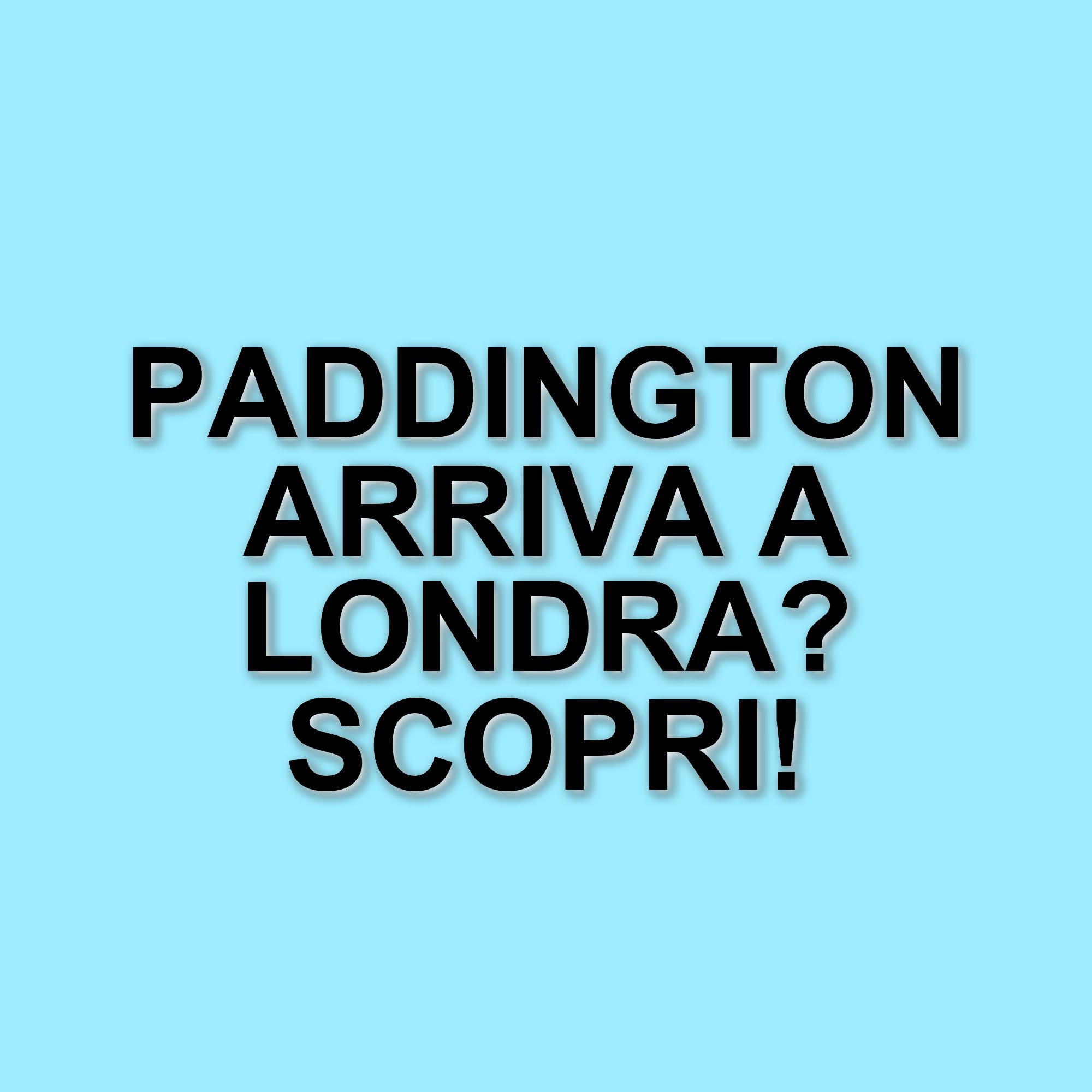 Paddington the Musical: il celebre orsetto debutta nel West End di Londra il 1° novembre 2025