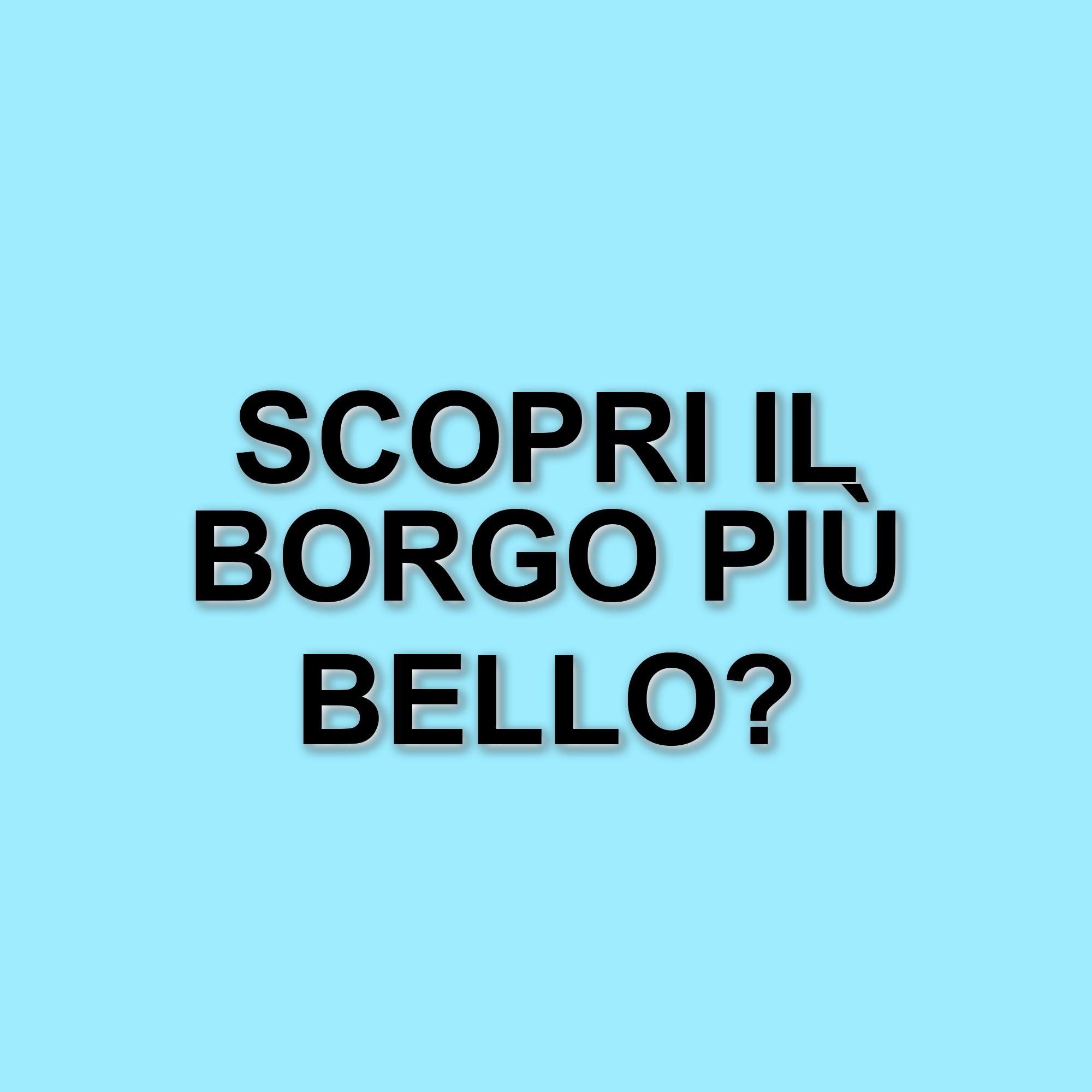 Rai 3 celebra i borghi italiani: il concorso "Il Borgo dei Borghi" torna il 20 aprile 2025