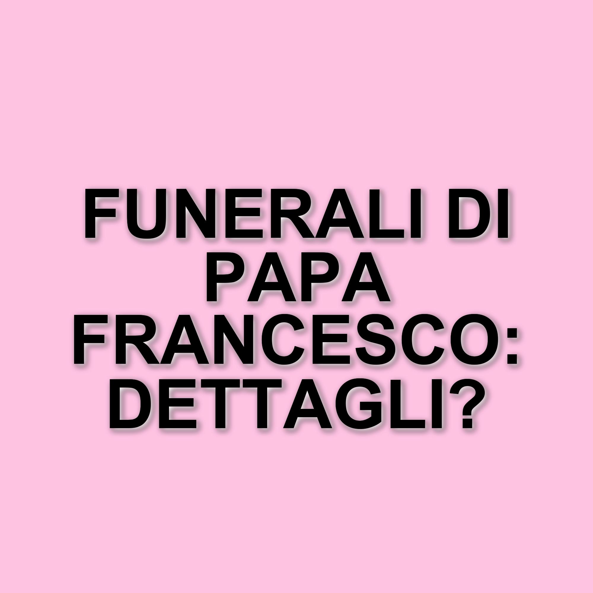 Funerali di Papa Francesco: cambiamenti nella programmazione televisiva del 26 aprile 2025