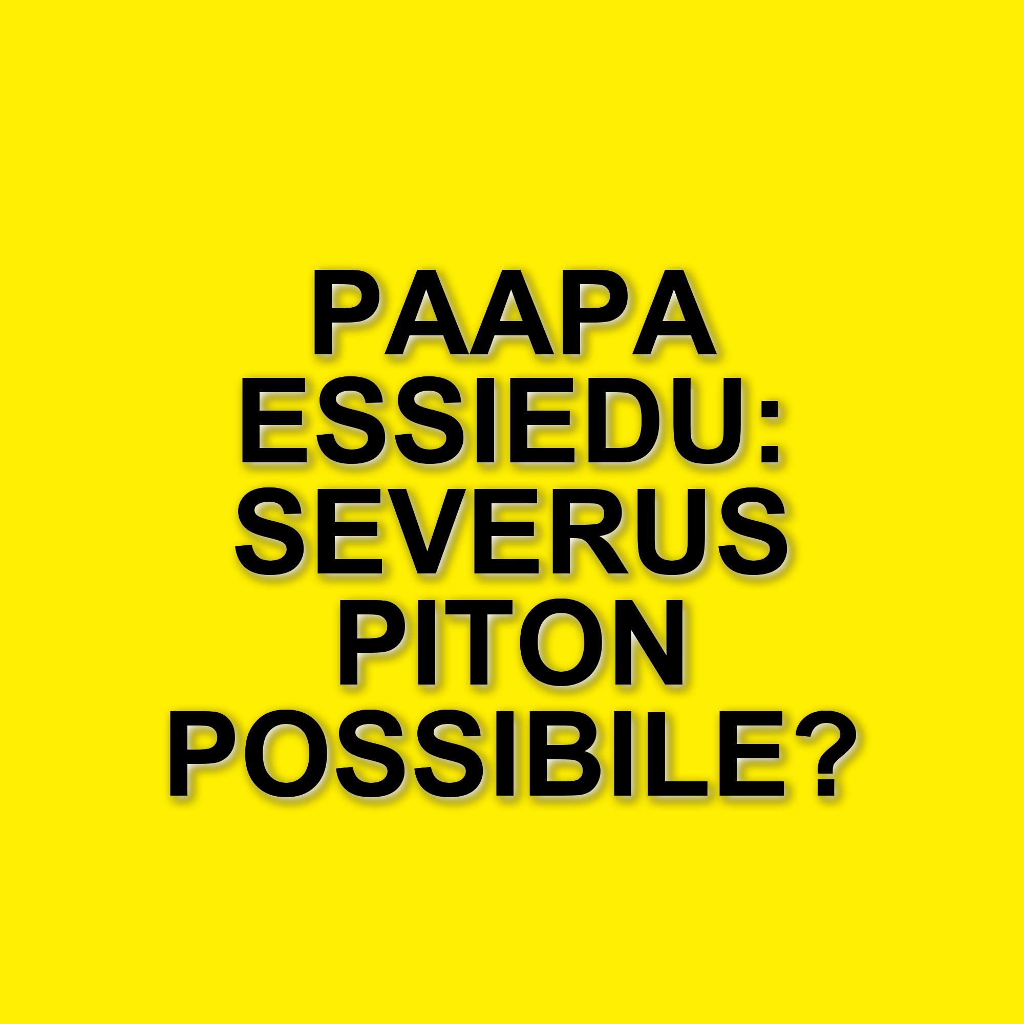 Casting di Harry Potter: Paapa Essiedu nel ruolo di Piton? I fan esprimono dubbi e preoccupazioni
