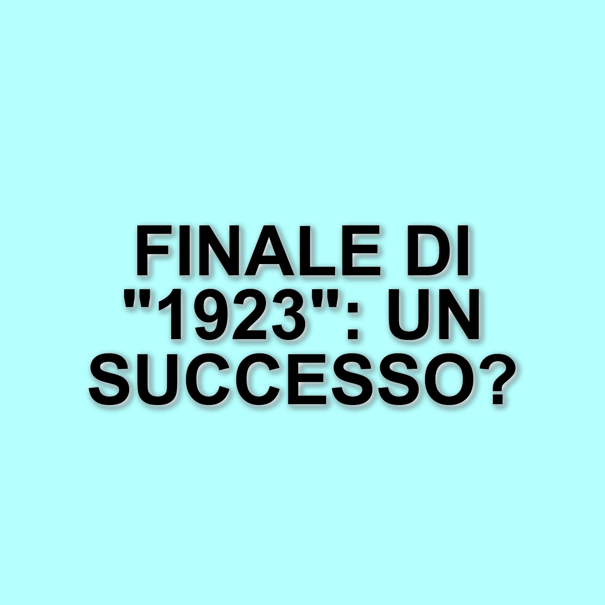 Il finale di 1923 segna un record storico per il franchise di Yellowstone