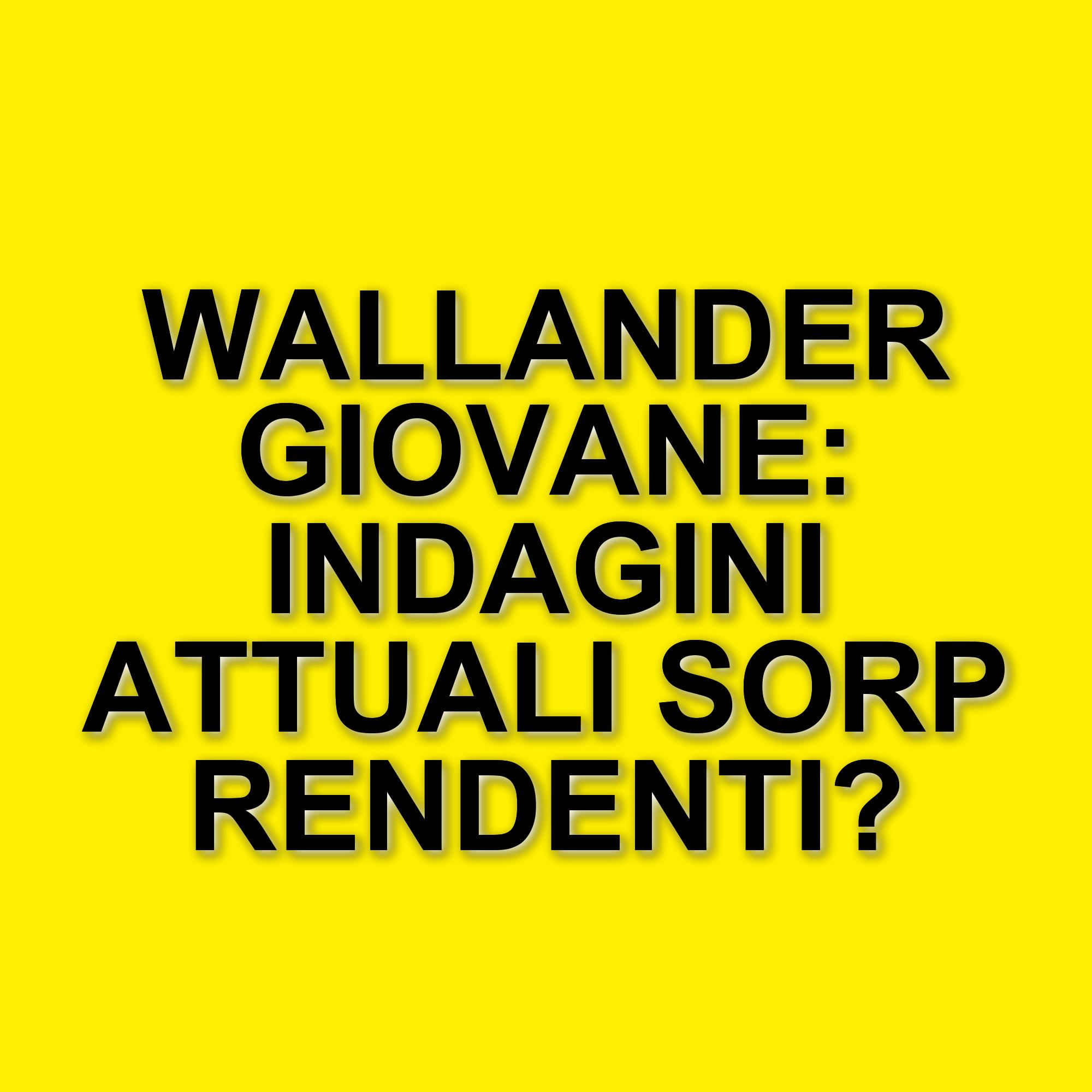 La serie "Il giovane Wallander": un'alternativa avvincente al Commissario Ricciardi