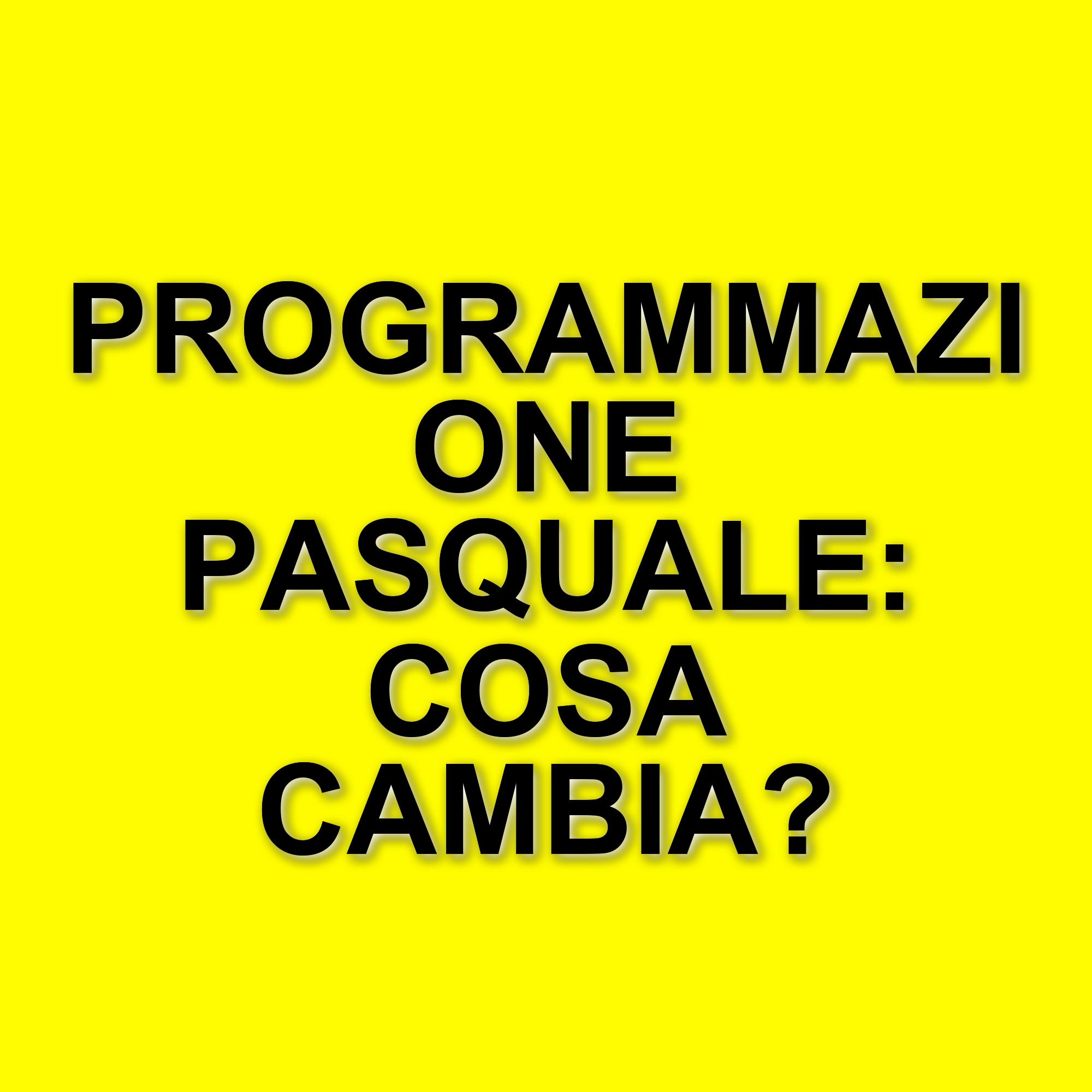 Modifiche al palinsesto televisivo per Pasqua 2025: ecco cosa non andrà in onda