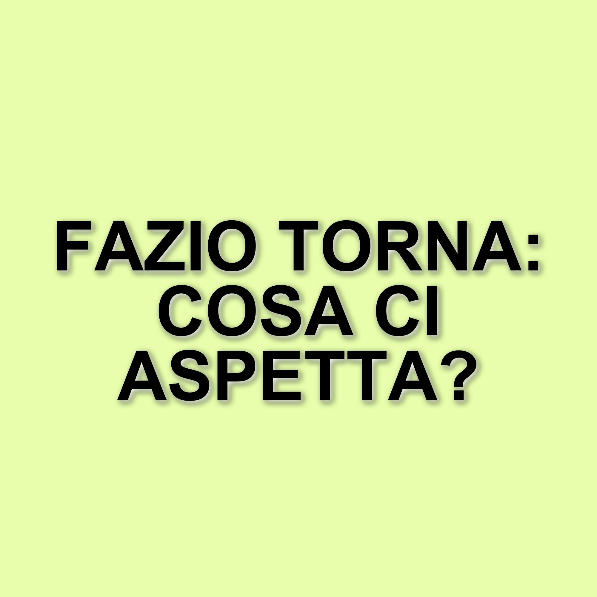 Fabio Fazio in pausa: Che tempo che fa tornerà il 4 maggio 2025 con un focus su Papa Francesco