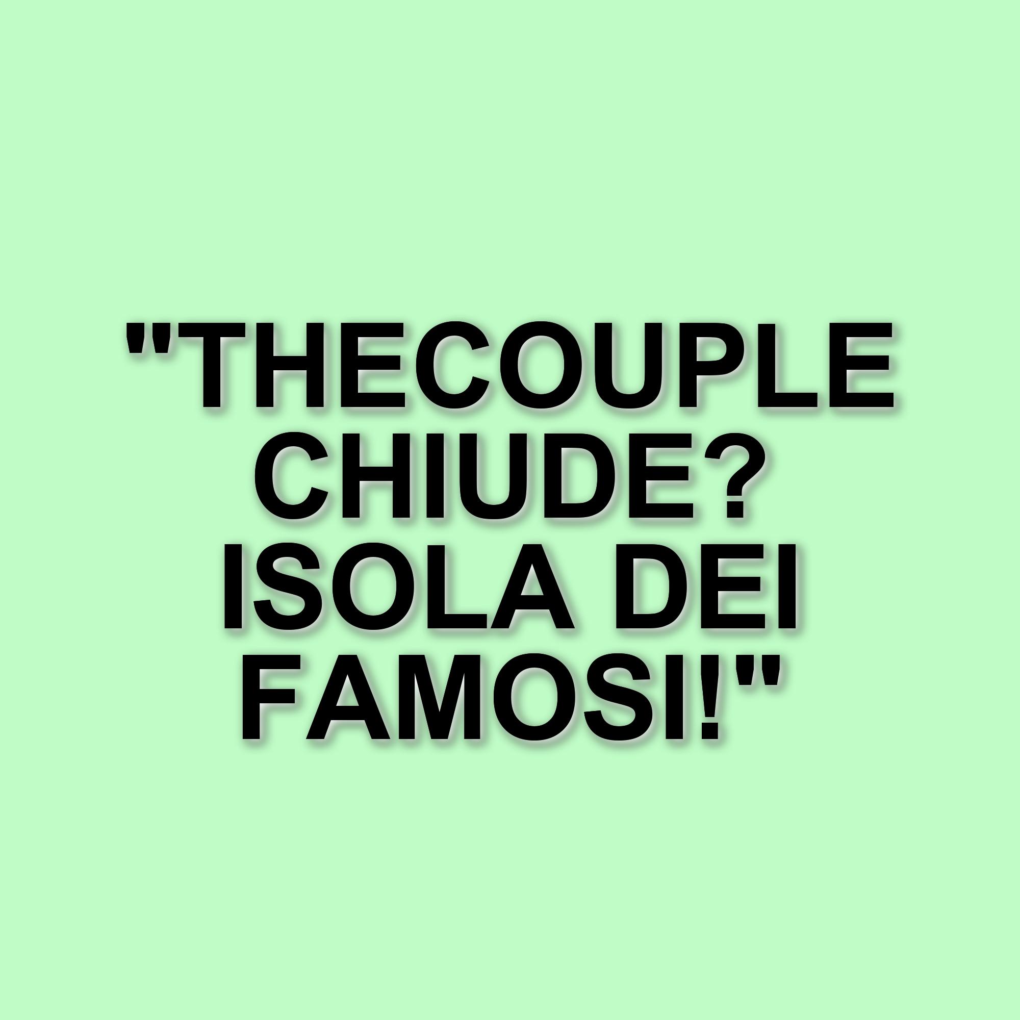 TheCouple: il reality di Canale 5 potrebbe chiudere prima del previsto