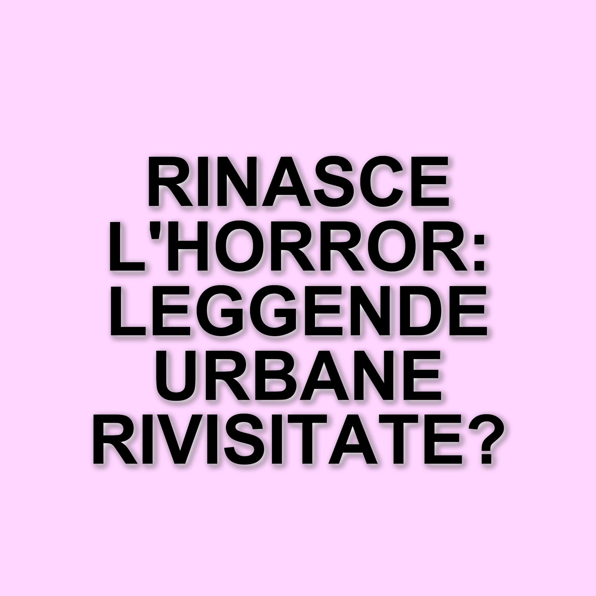 Urban Legend: il franchise horror torna con un reboot moderno in fase di sviluppo