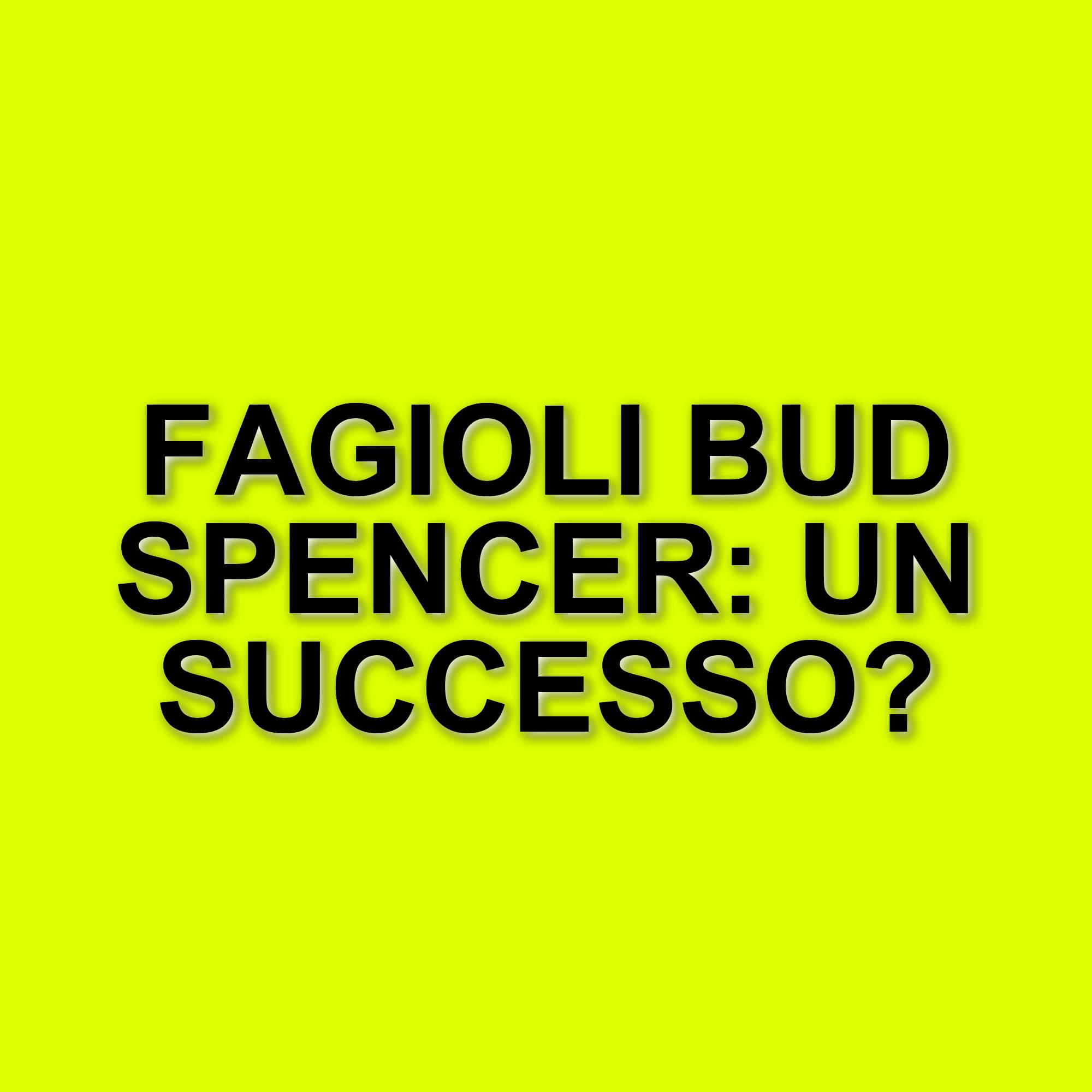 L'eredità di Bud Spencer: il successo dei fagioli e il ricordo di un grande attore