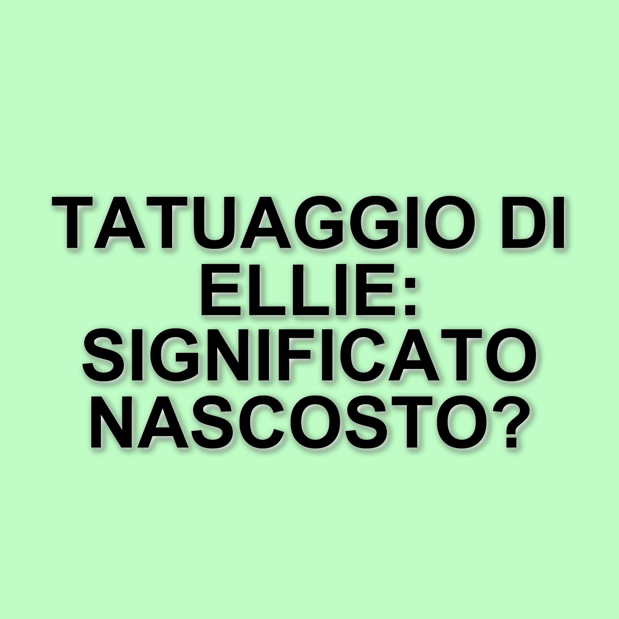 Il significato del tatuaggio di Ellie in The Last of Us Parte 2: un simbolo di legami e oscurità