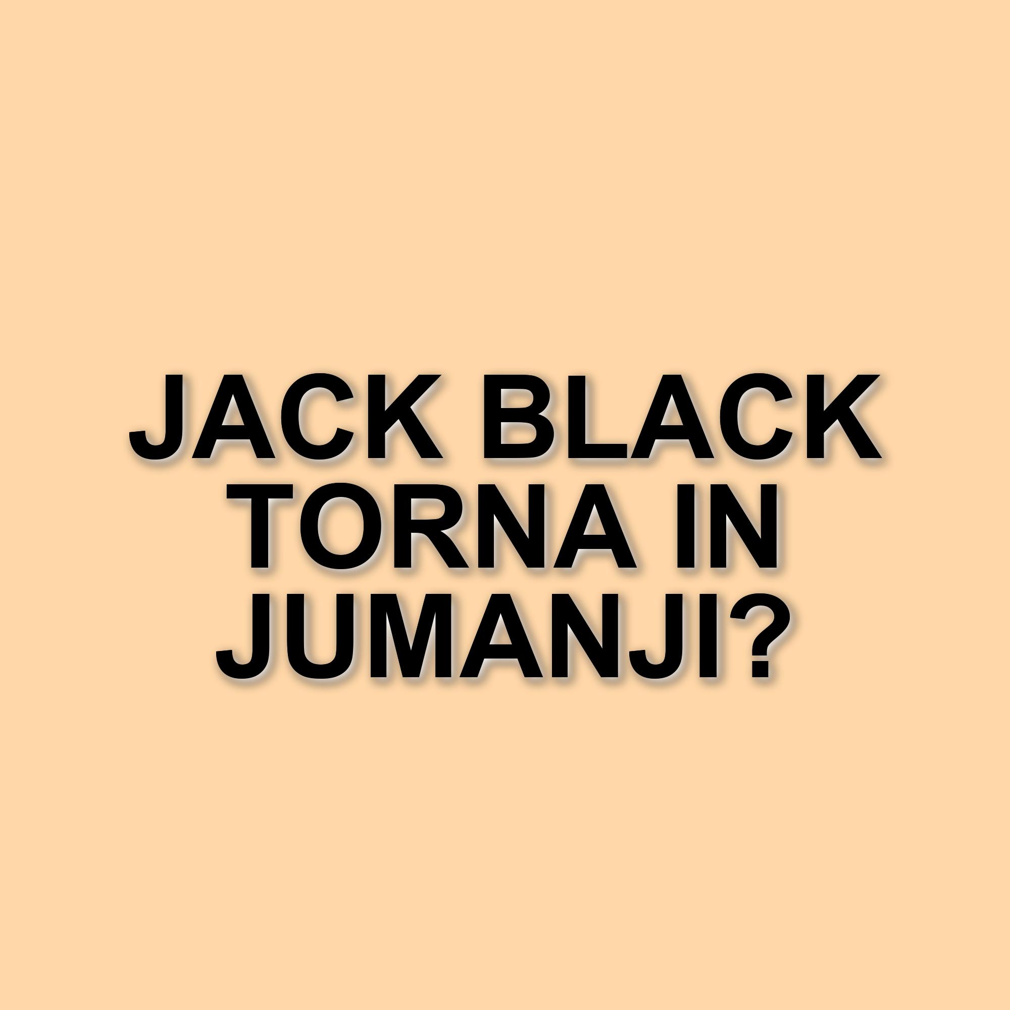 Jumanji 4: Jack Black conferma il suo ritorno nel nuovo capitolo della saga