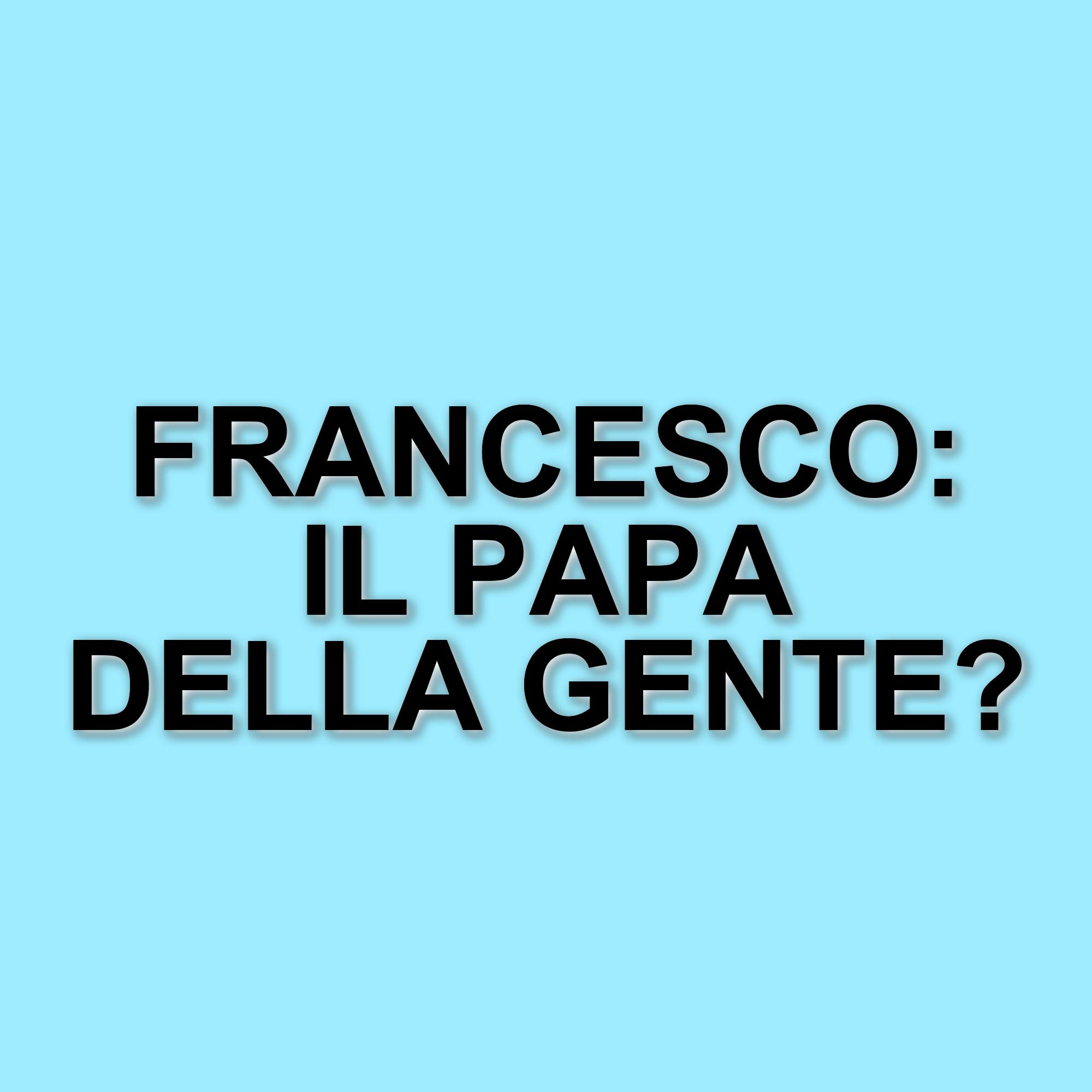 La miniserie "Chiamatemi Francesco": un ritratto del Papa della gente in onda su Canale 5
