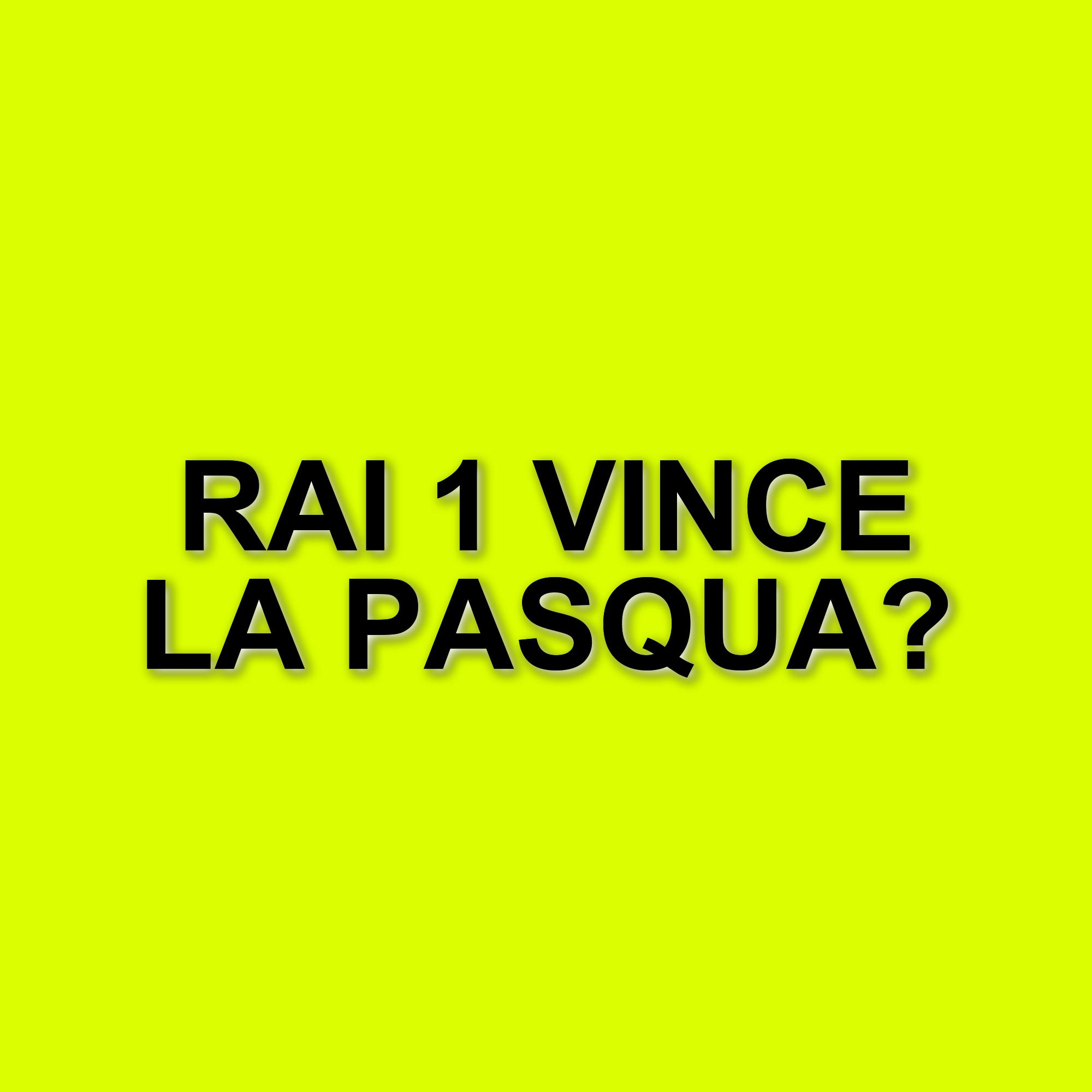 Ascolti tv del giorno di Pasqua: chi ha trionfato tra i programmi in onda il 20 aprile 2025