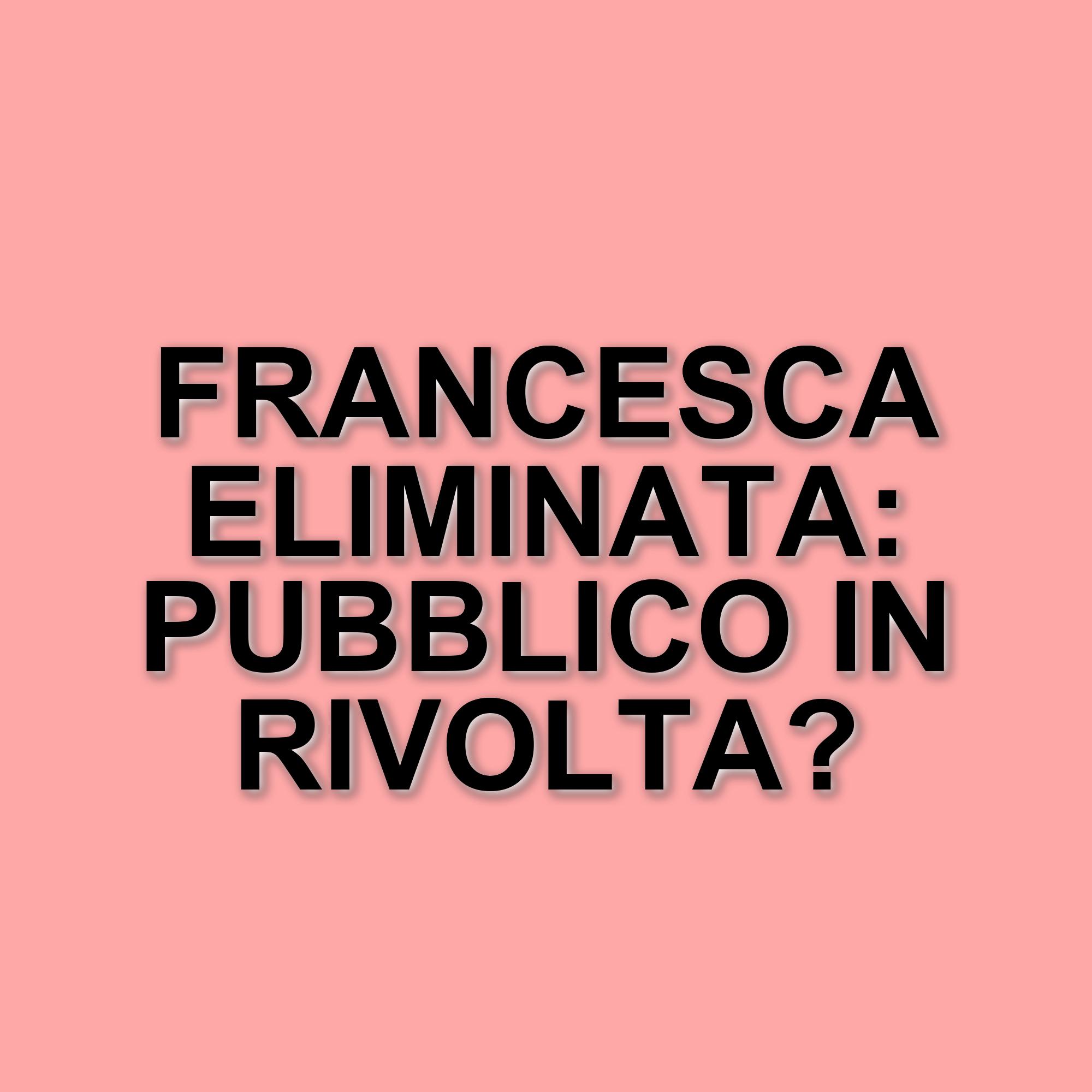 Polemiche e discussioni su Amici 24: l'eliminazione di Francesca Bosco scuote il talent show