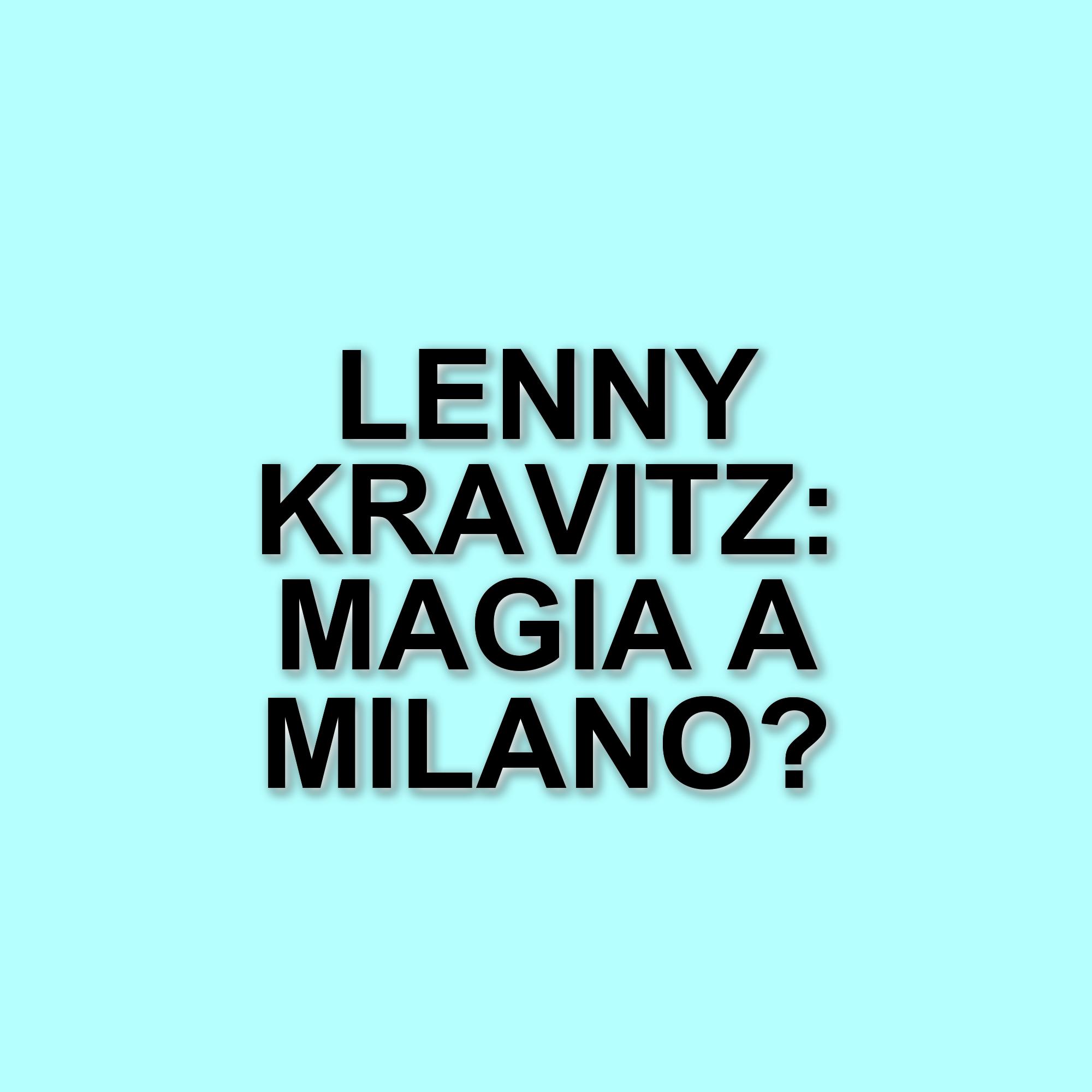 Lenny Kravitz incanta Milano con il suo ‘Blue Electric Light Tour 2025’ al Forum di Assago
