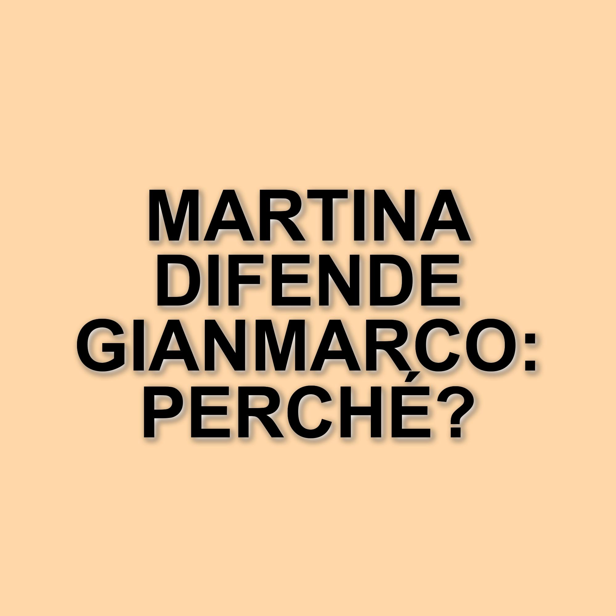 Il trono di Gianmarco Steri: Martina De Ioannon difende il suo passato