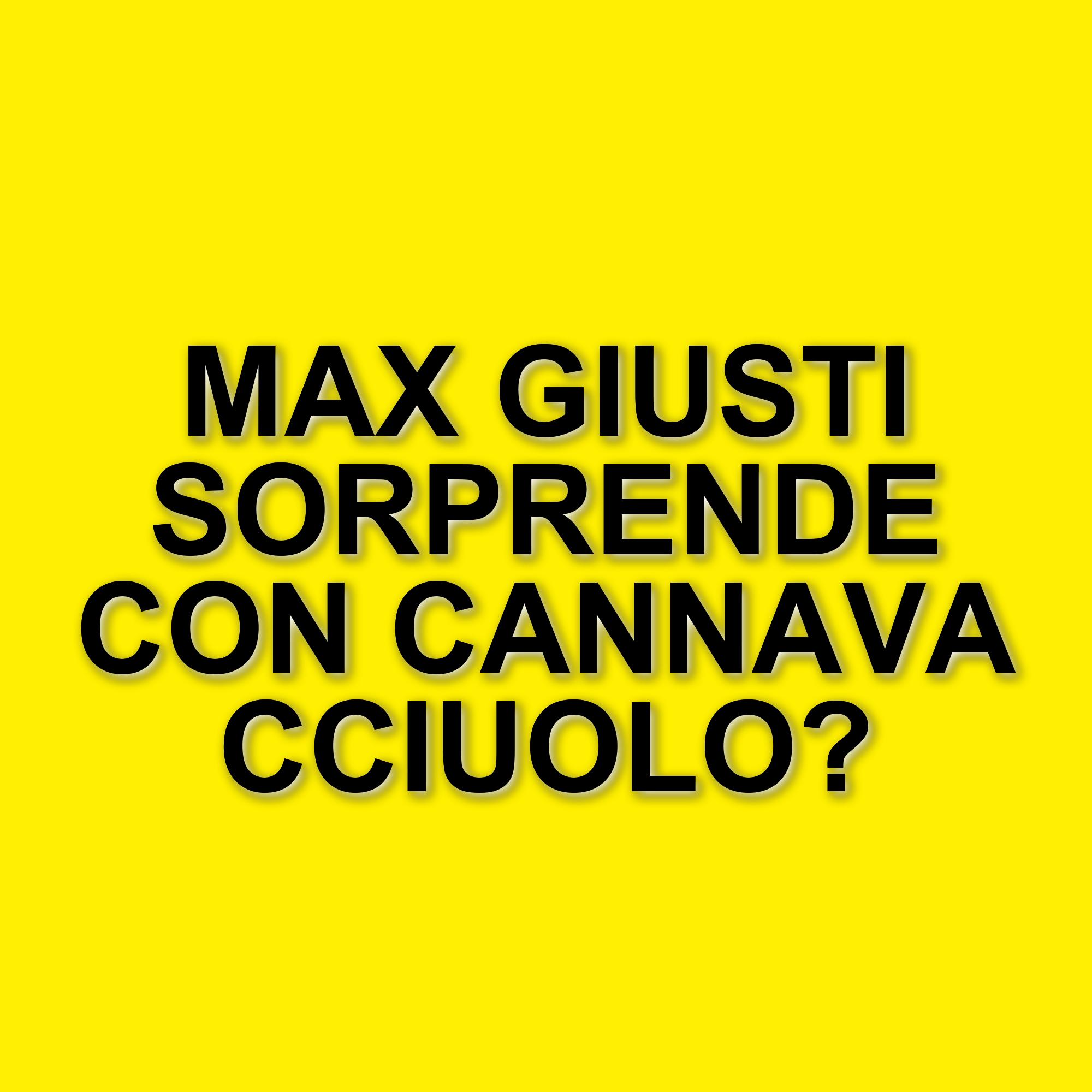 Max Giusti torna in scena con una parodia esilarante di Antonino Cannavacciuolo