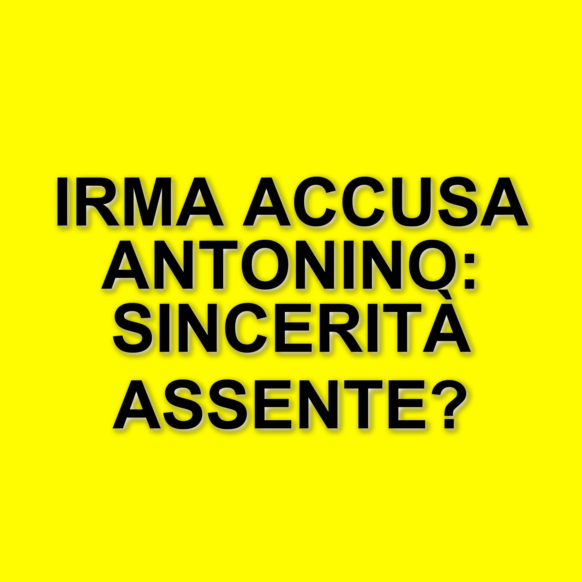 Irma Testa accusa Antonino Spinalbese di poca sincerità nel reality "The Couple"