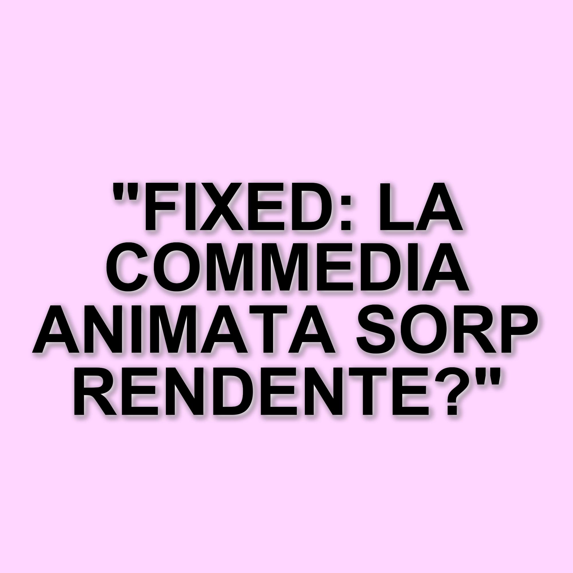 Netflix presenta Fixed: la nuova commedia animata per adulti in arrivo il 13 agosto
