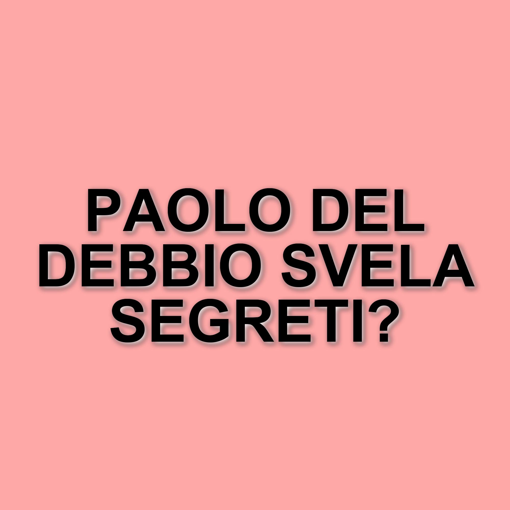 Paolo Del Debbio chiarisce il suo futuro a Mediaset e rivela dettagli della sua vita personale