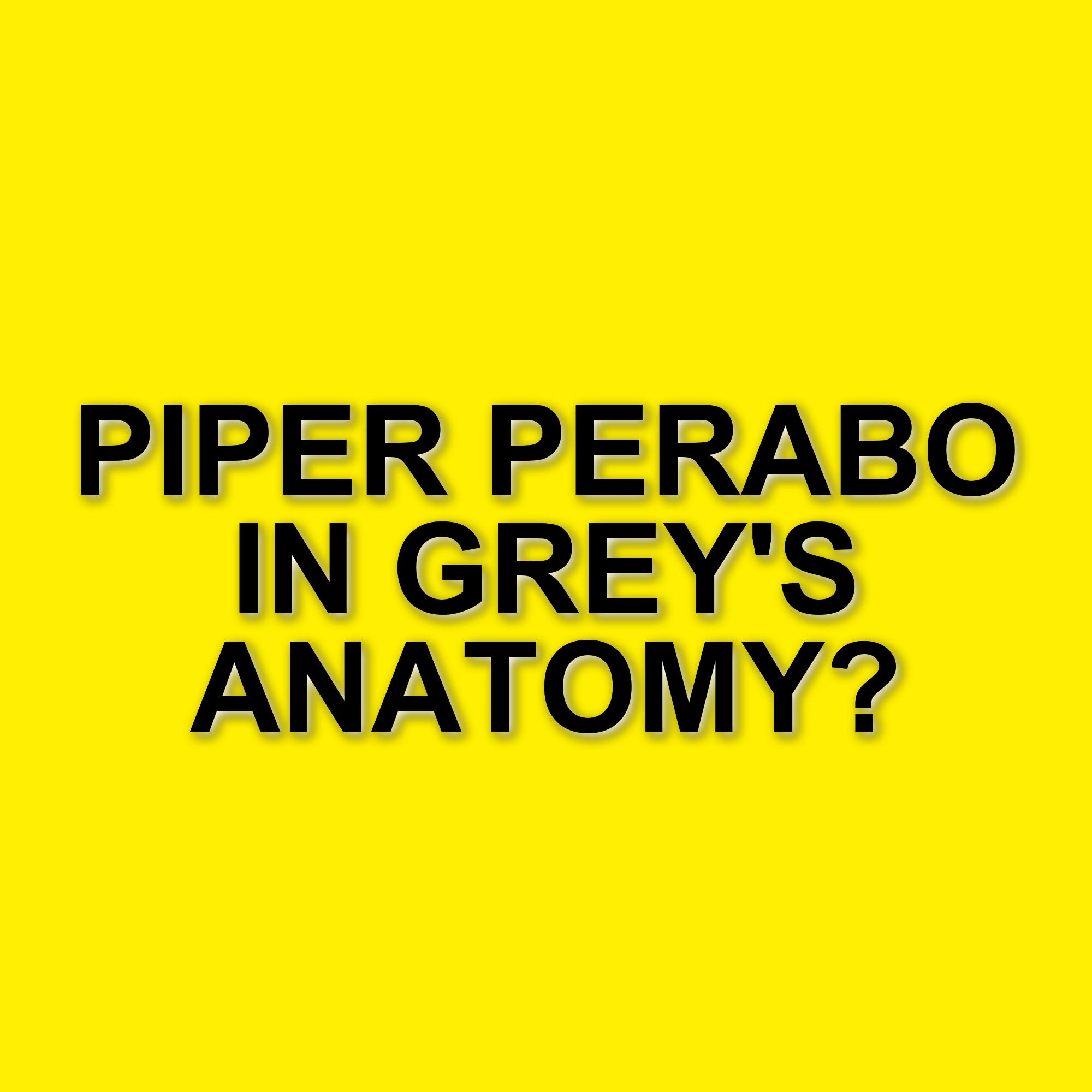 Piper Perabo entra nel cast di Grey's Anatomy: anticipazioni sulla sua partecipazione