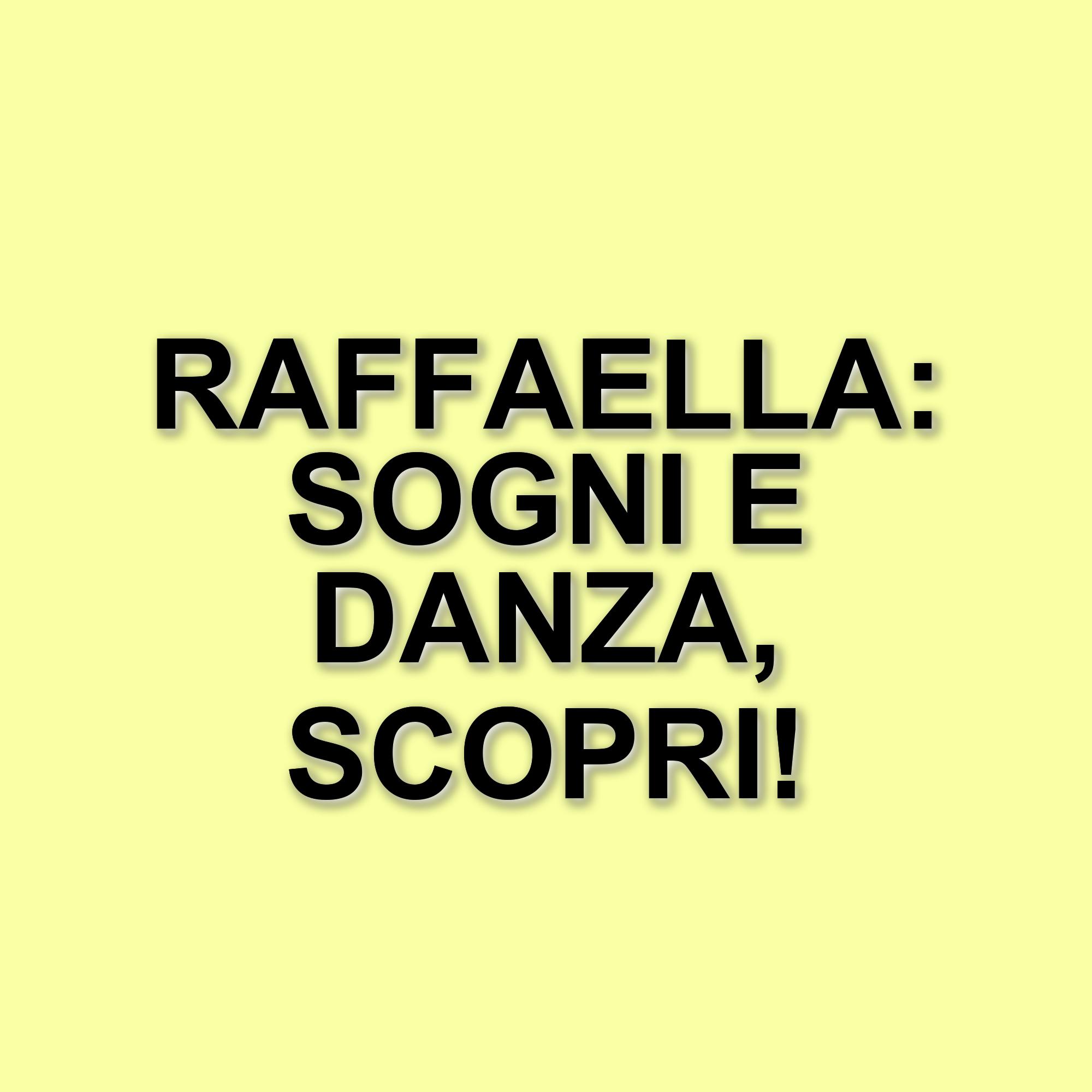 Raffaella di Amici 24: la giovane ballerina racconta la sua esperienza nel talent show