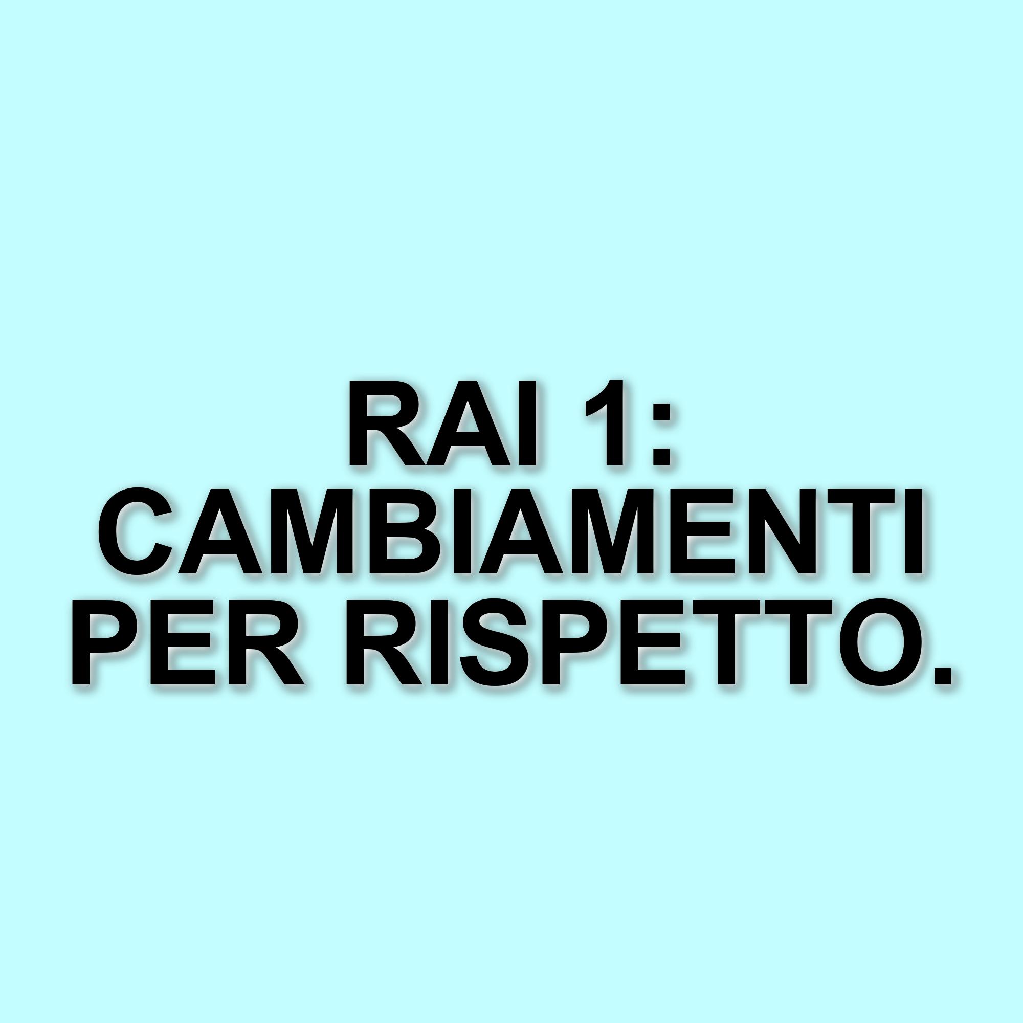 Modifiche alla programmazione di Rai 1 in occasione dei funerali di Papa Francesco