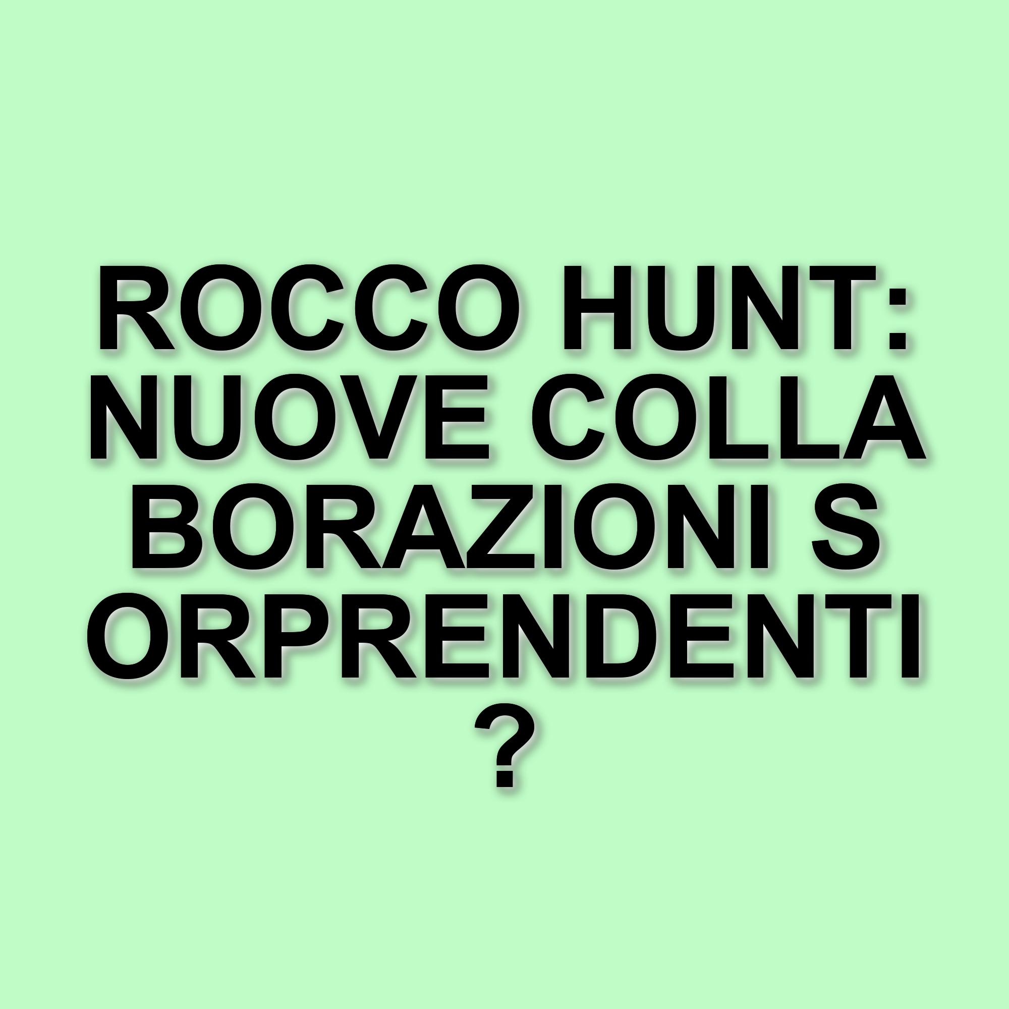 Rocco Hunt presenta il suo nuovo album 'Ragazzo di giù': un viaggio tra radici e collaborazioni