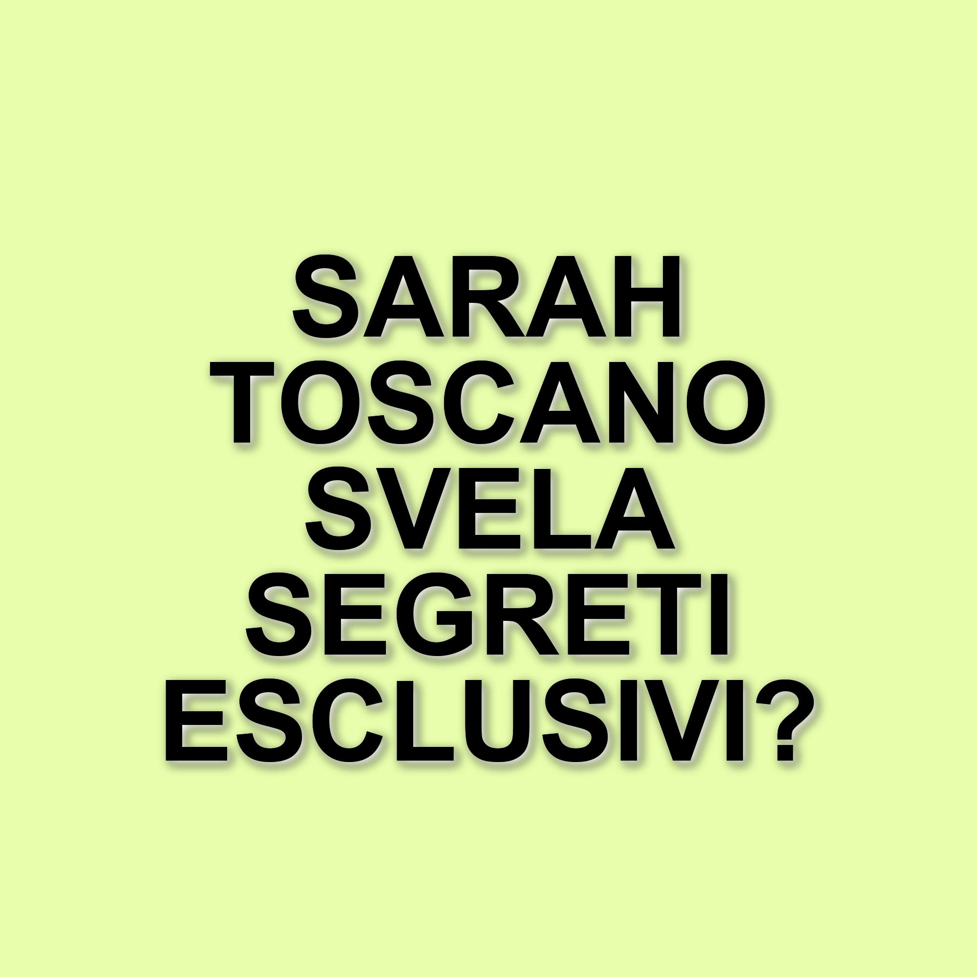 Sarah Toscano rivela la sua celebrity crush: ecco chi ha scelto tra i suoi preferiti