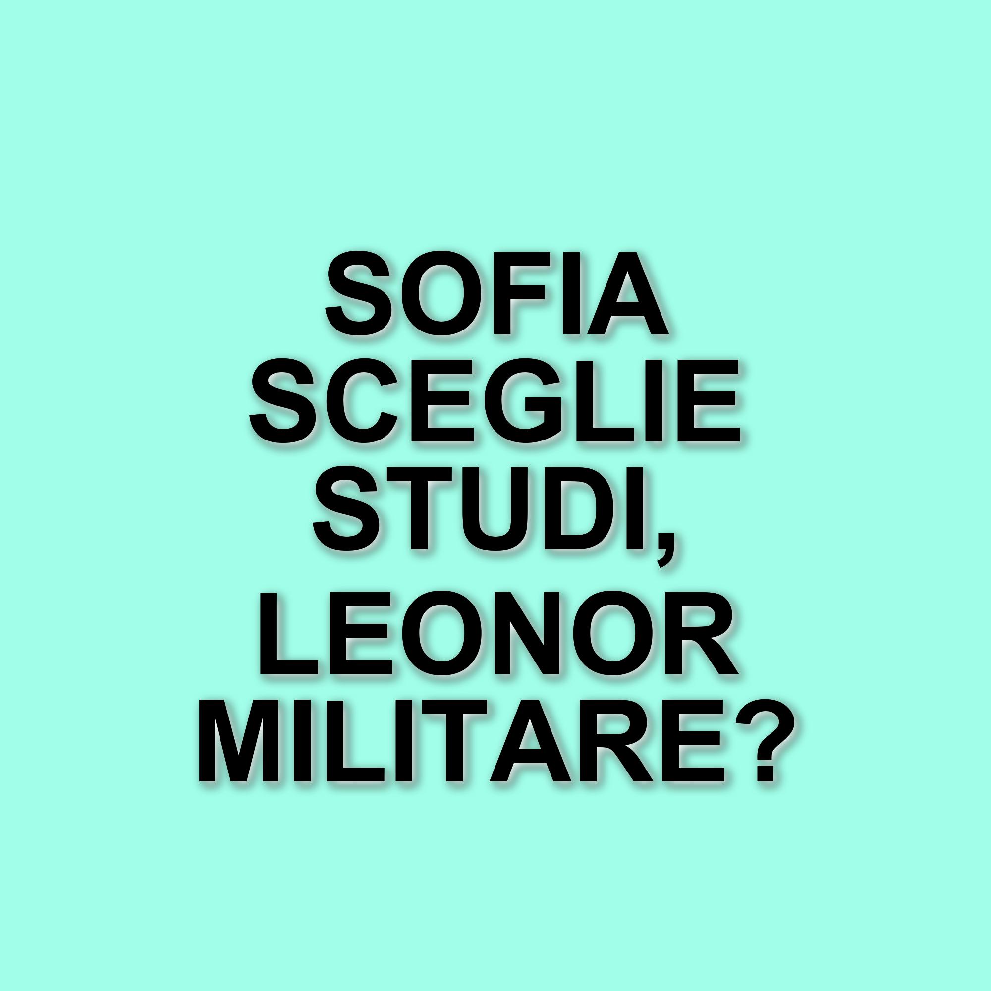 Sofia di Spagna: niente formazione militare, si punta sugli studi universitari