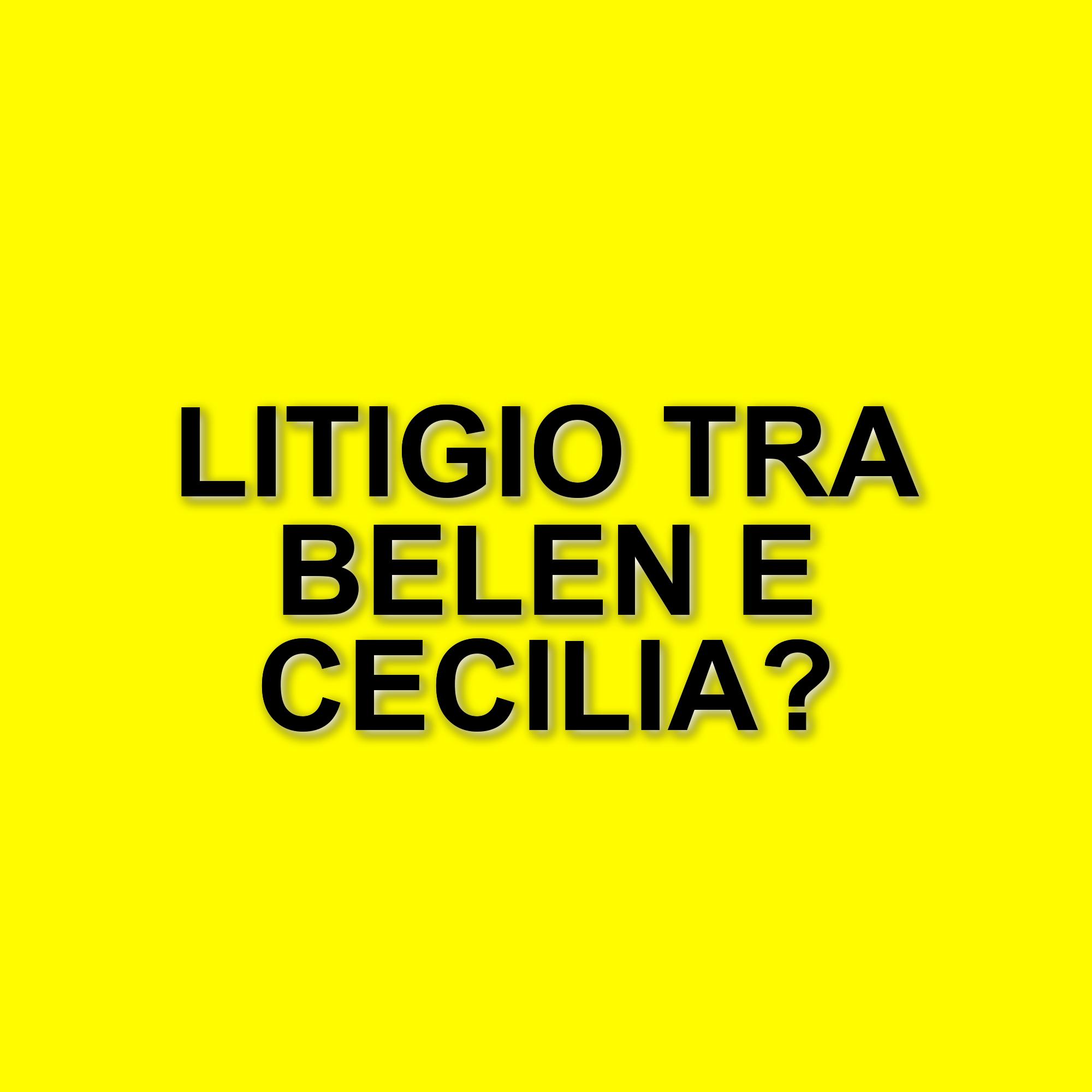 Belen Rodriguez e Cecilia: il presunto litigio che scuote il gossip italiano