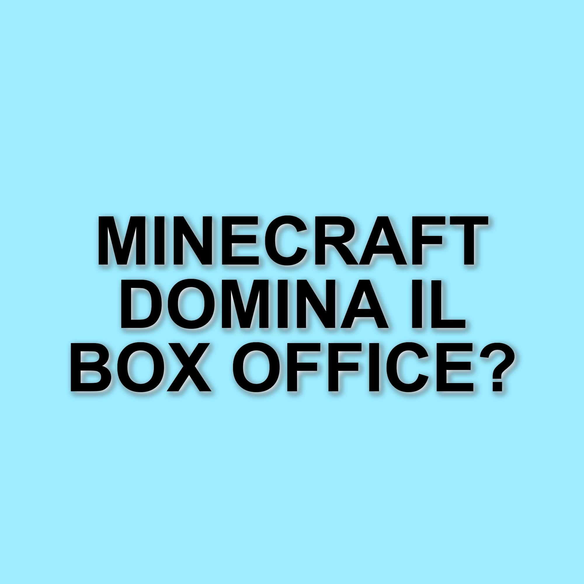 Un film Minecraft continua a dominare il box office, mentre nuove uscite faticano a decollare