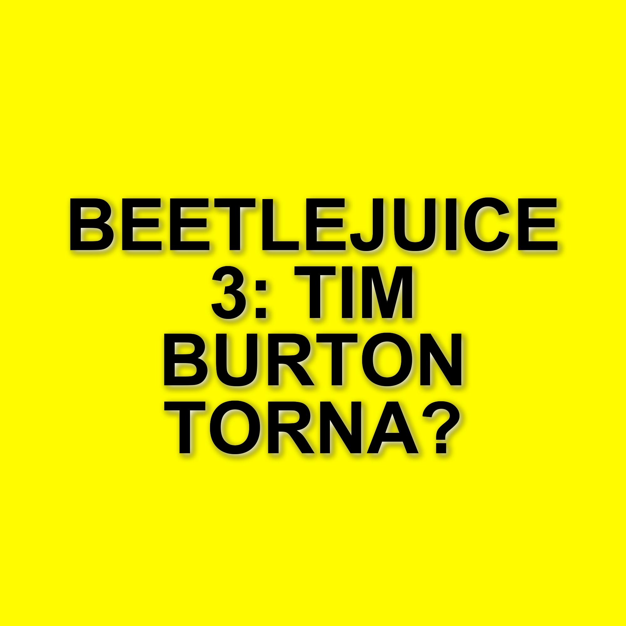 Beetlejuice 3: Warner Bros annuncia ufficialmente l'inizio della produzione del terzo capitolo