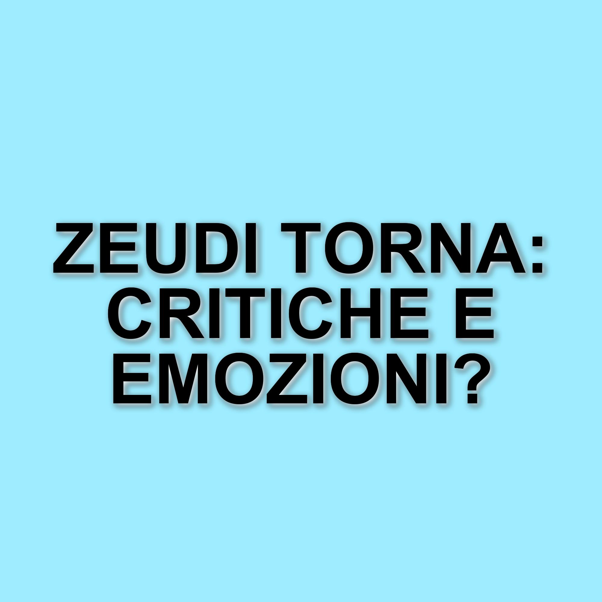 Zeudi Di Palma: riflessioni post Grande Fratello e critiche social