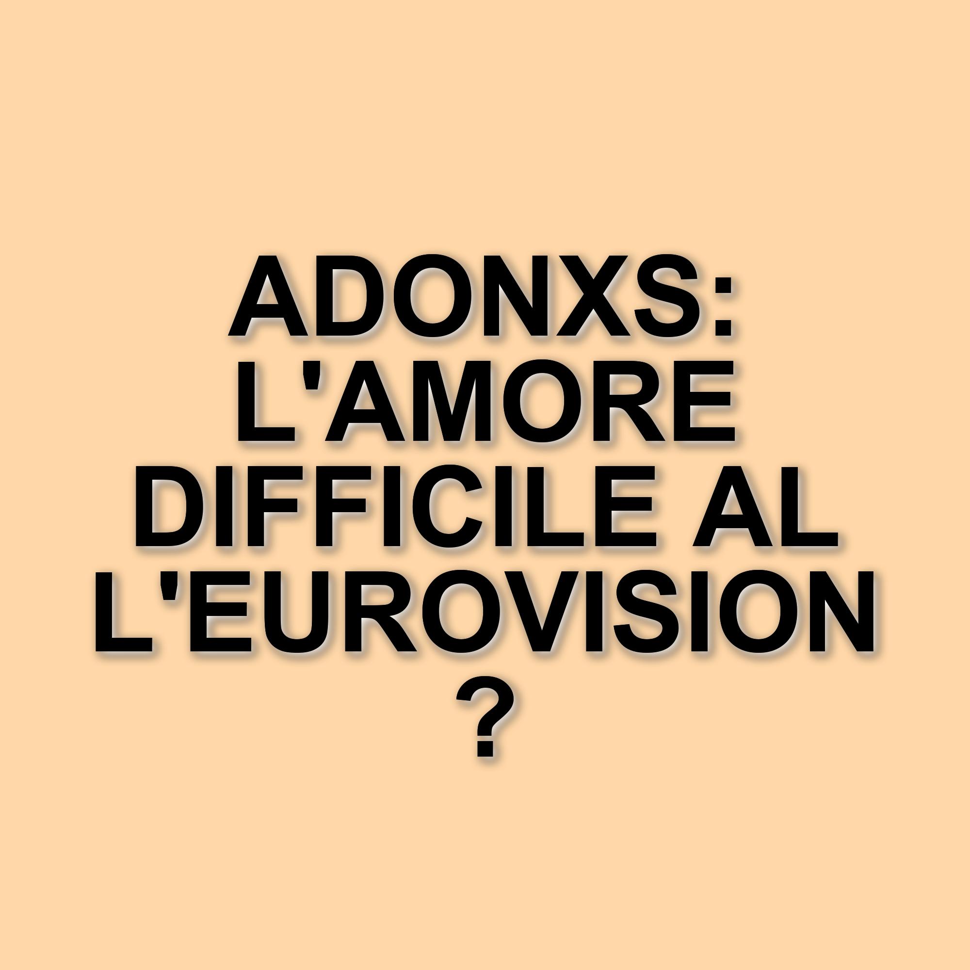 Adonxs rappresenterà la Repubblica Ceca all'Eurovision Song Contest 2025 con "Kiss Goodbye"