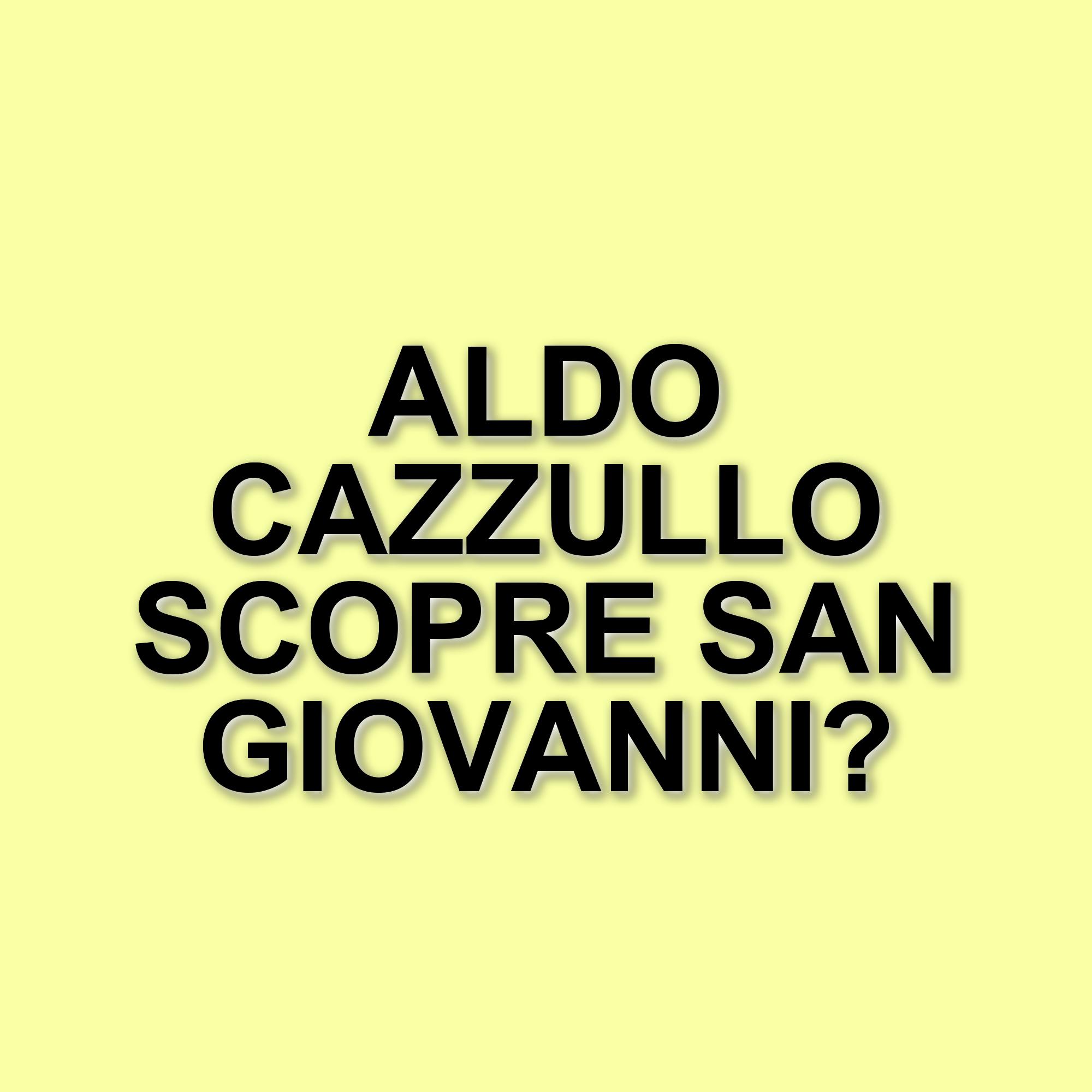 Aldo Cazzullo in visita a San Giovanni Rotondo per una puntata su San Pio