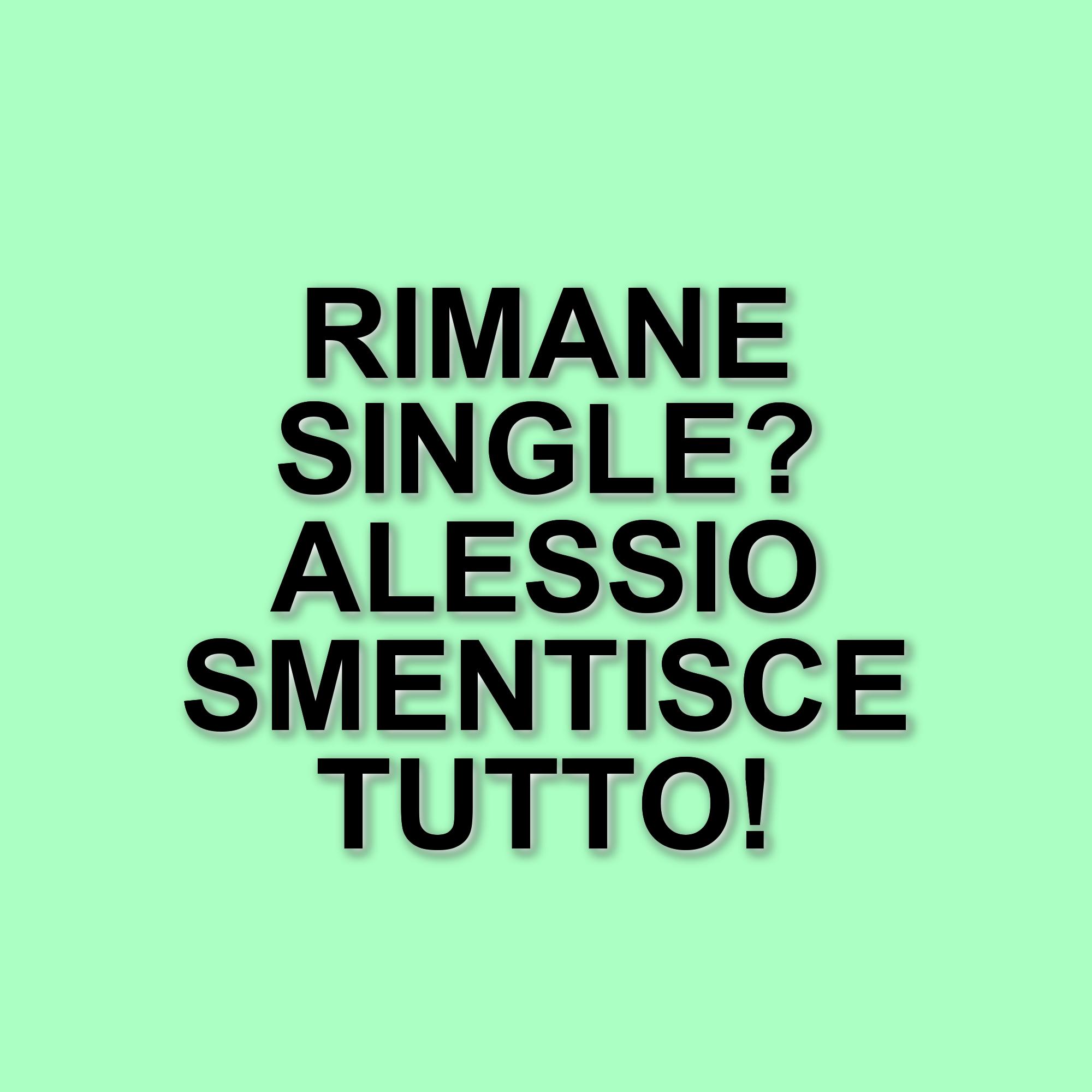 Alessio smentisce le voci su un possibile riavvicinamento con Claudia: la verità sui social