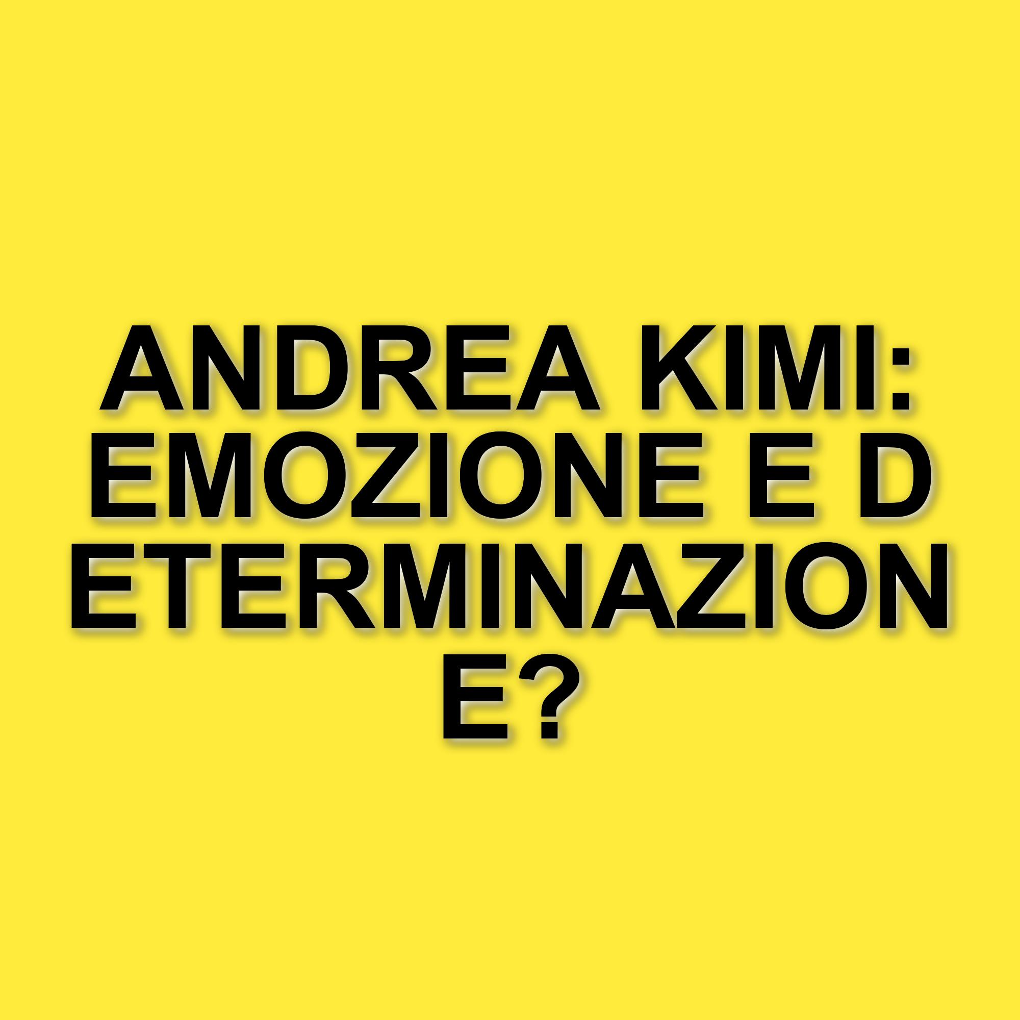Andrea Kimi Antonelli si prepara al Gran Premio di Imola: emozioni e sfide per il giovane talento