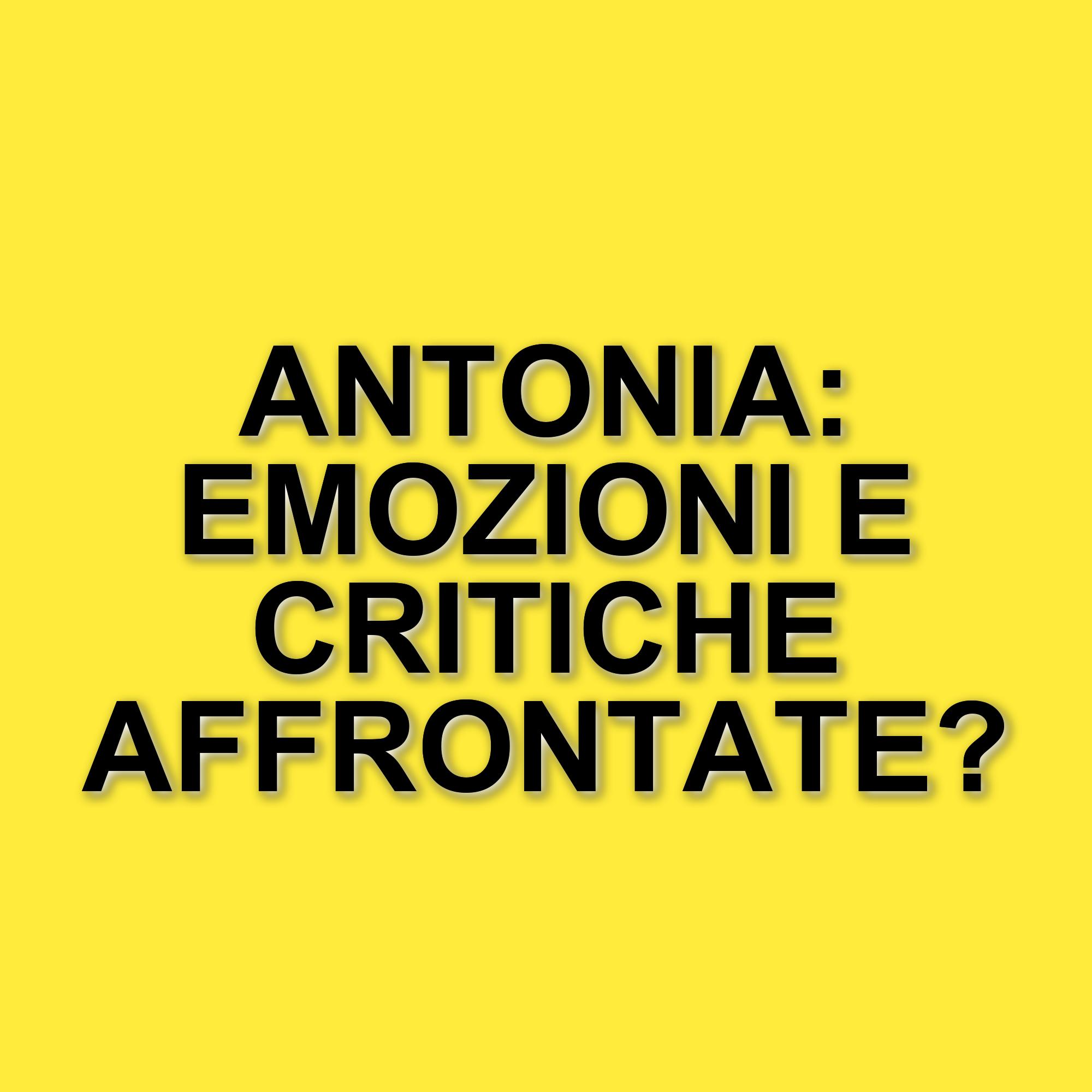 Antonia Nocca si sfoga prima della finale di Amici 24: le sue emozioni e le critiche ricevute
