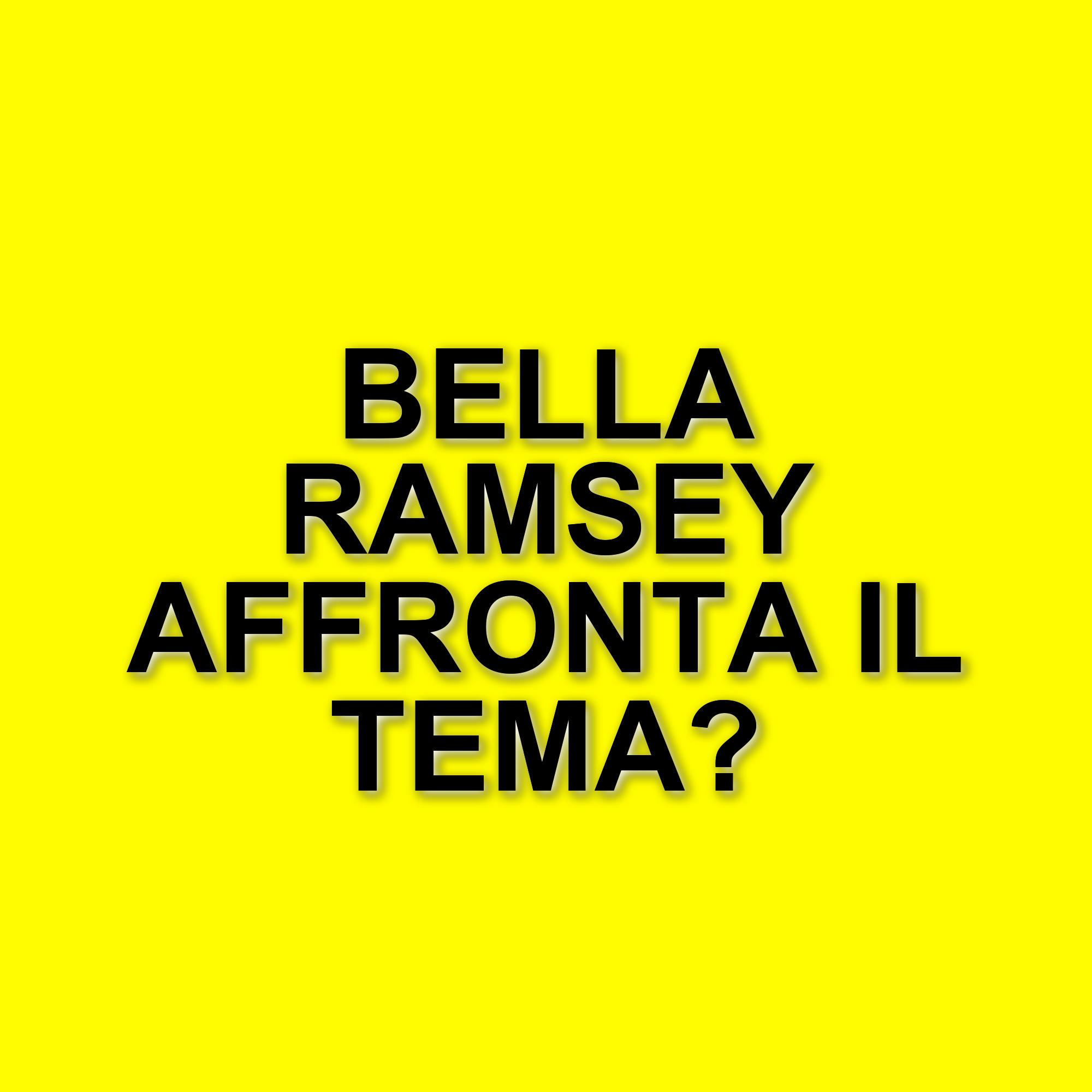 Bella Ramsey difende la rappresentanza di genere nei premi cinematografici e televisivi