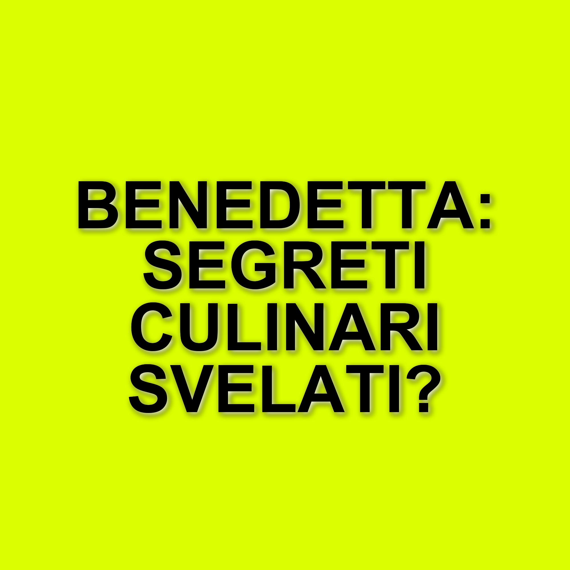 Benedetta Rossi: la food blogger italiana che ha conquistato il web e la televisione