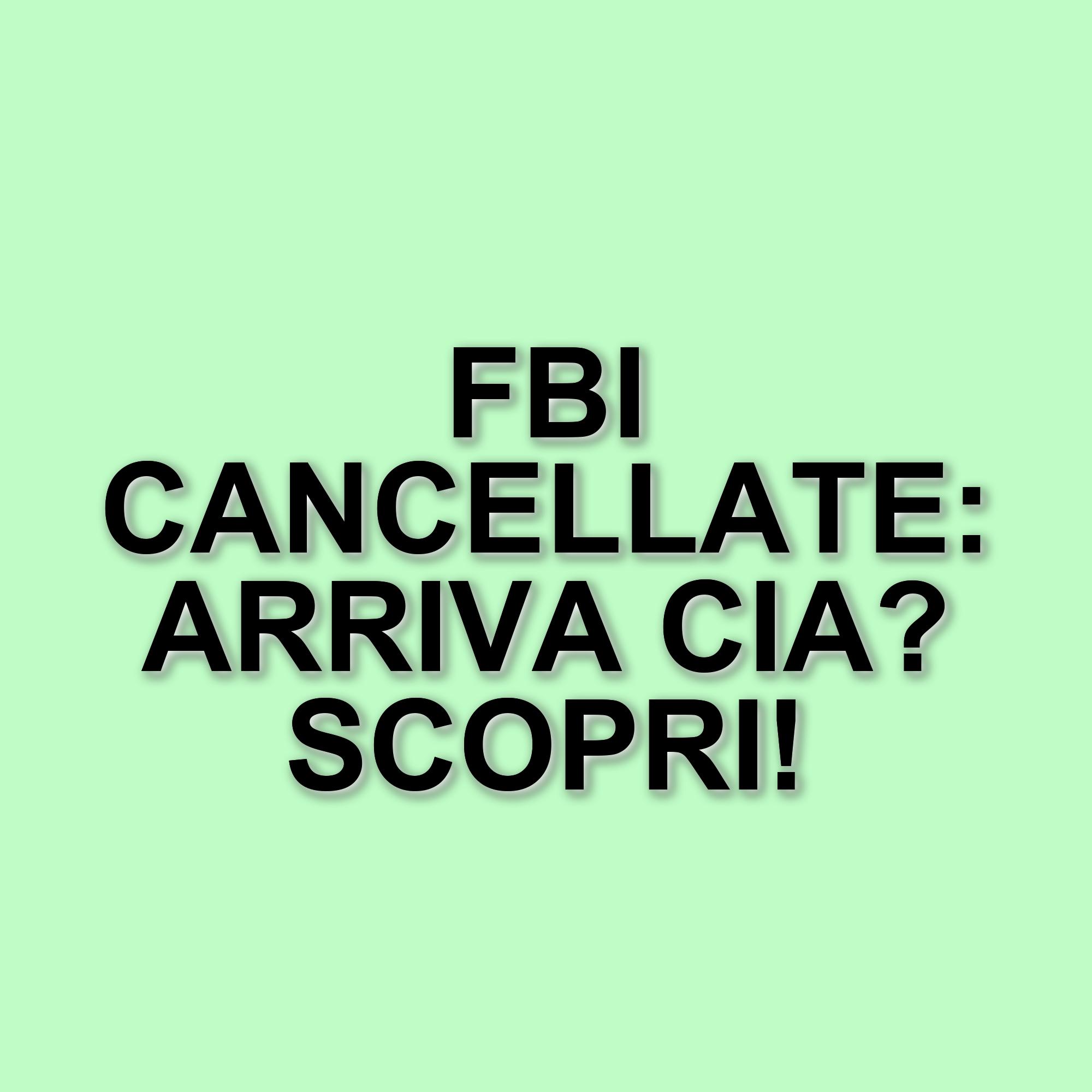 CBS annuncia la cancellazione di FBI: International e FBI: Most Wanted: le parole della presidente
