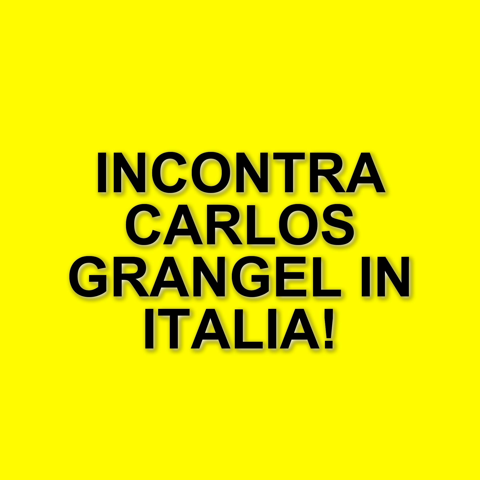 Carlos Grangel in Italia: incontri imperdibili con il maestro dell'animazione dal 21 al 29 maggio
